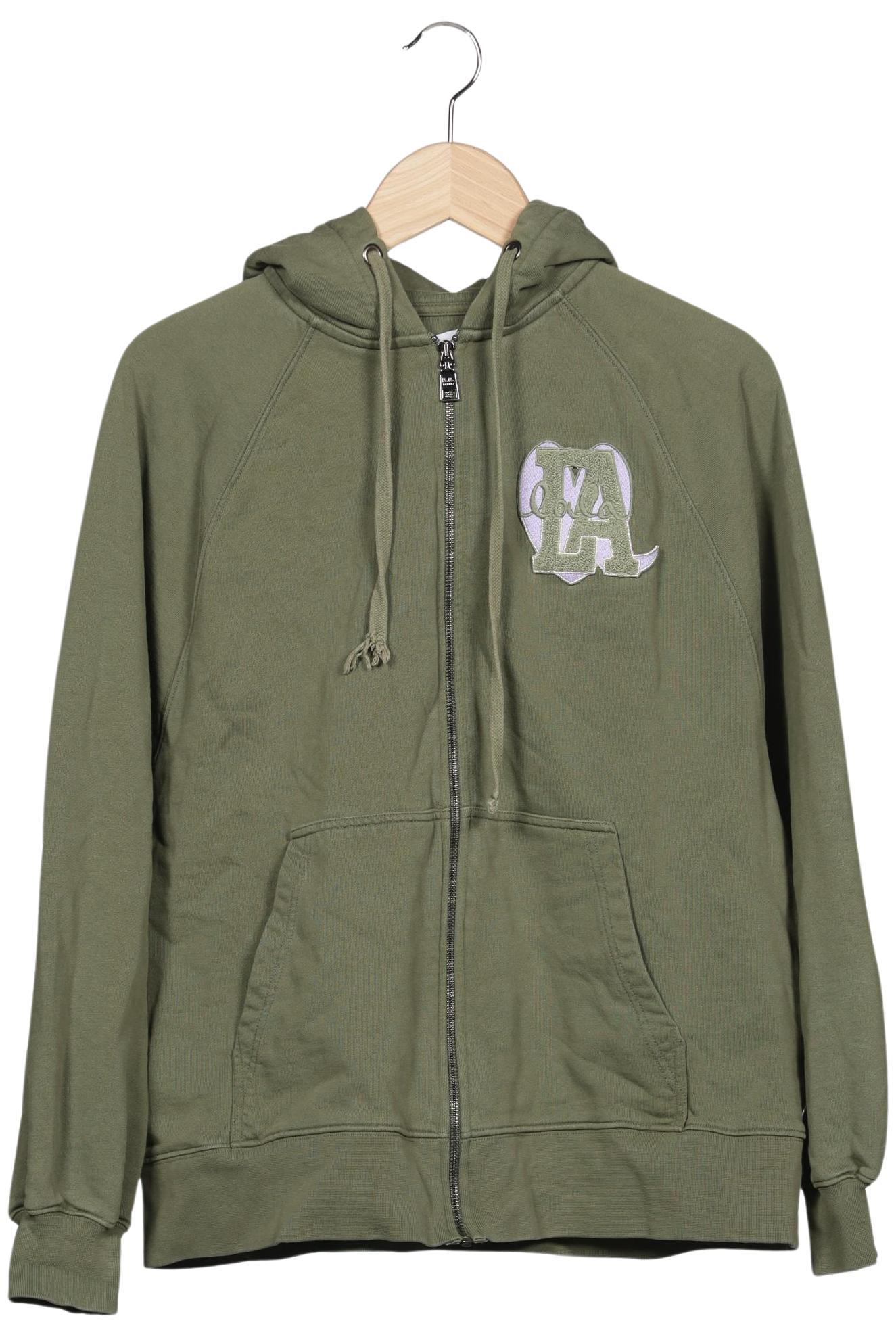 

Lala Berlin Damen Kapuzenpullover, grün, Gr. 34