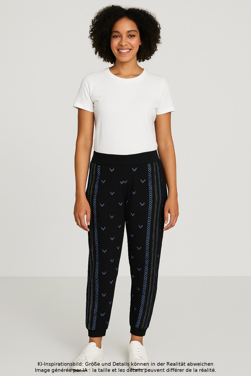 

Lala Berlin Damen Stoffhose, mehrfarbig, Gr. 0