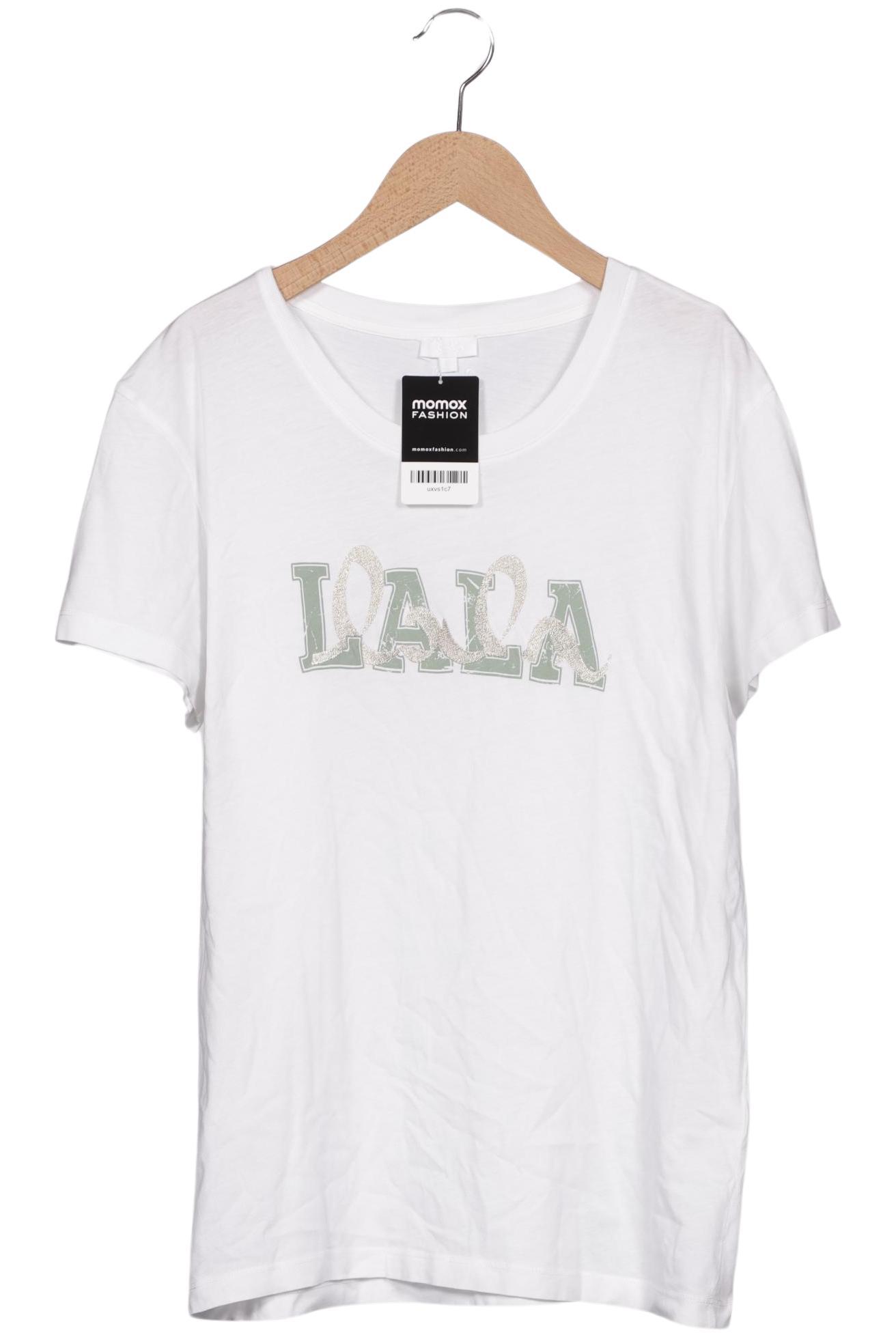 

Lala Berlin Damen T-Shirt, weiß, Gr. 38