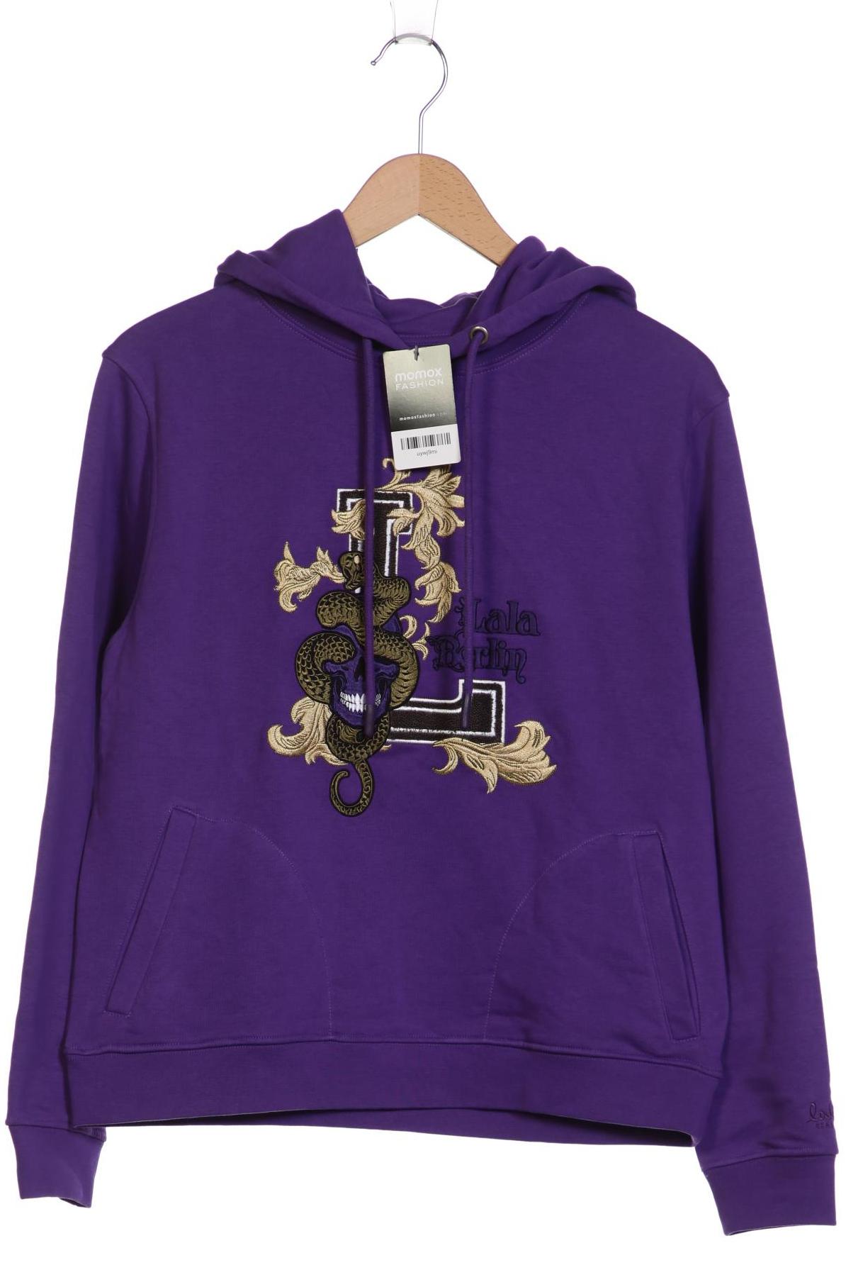

Lala Berlin Damen Kapuzenpullover, flieder, Gr. 38
