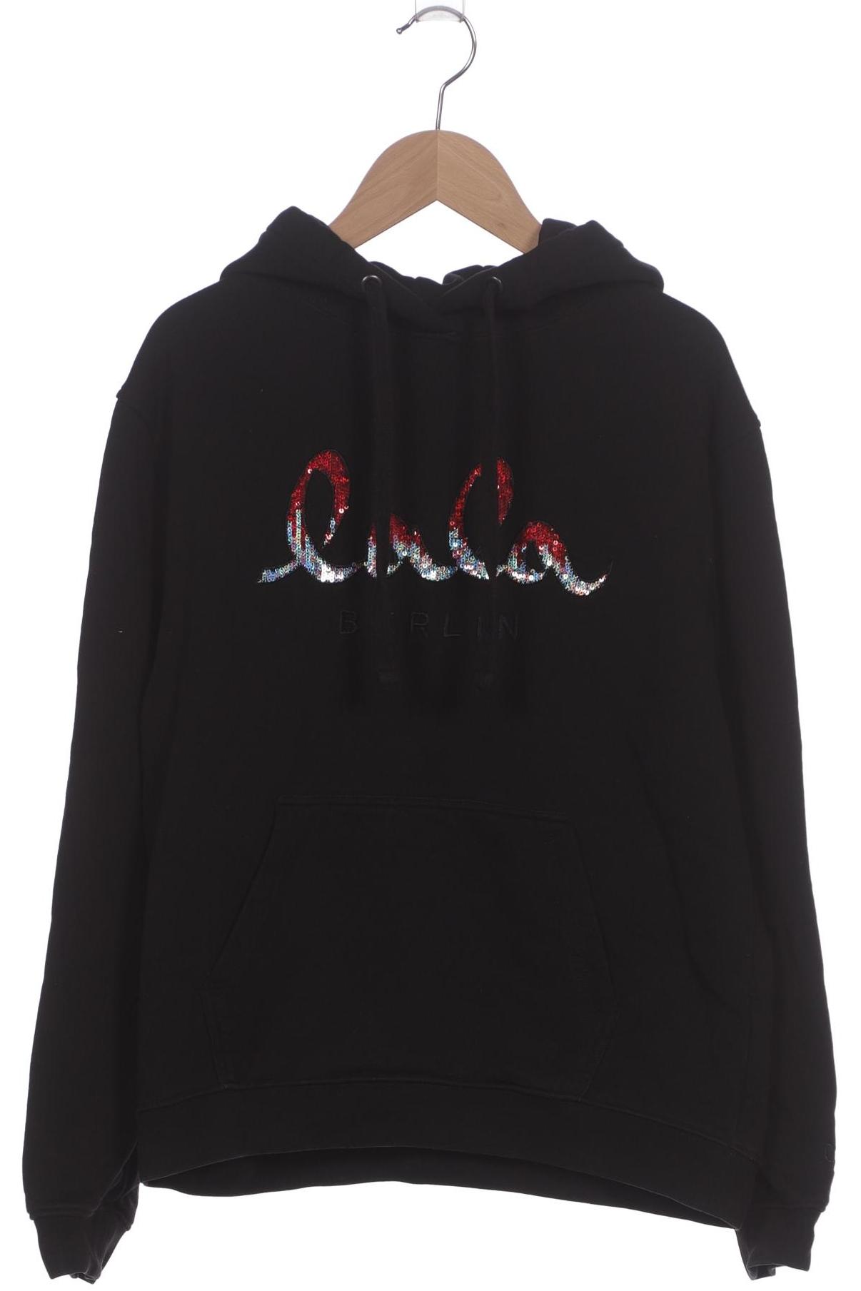 

Lala Berlin Damen Kapuzenpullover, schwarz, Gr. 36