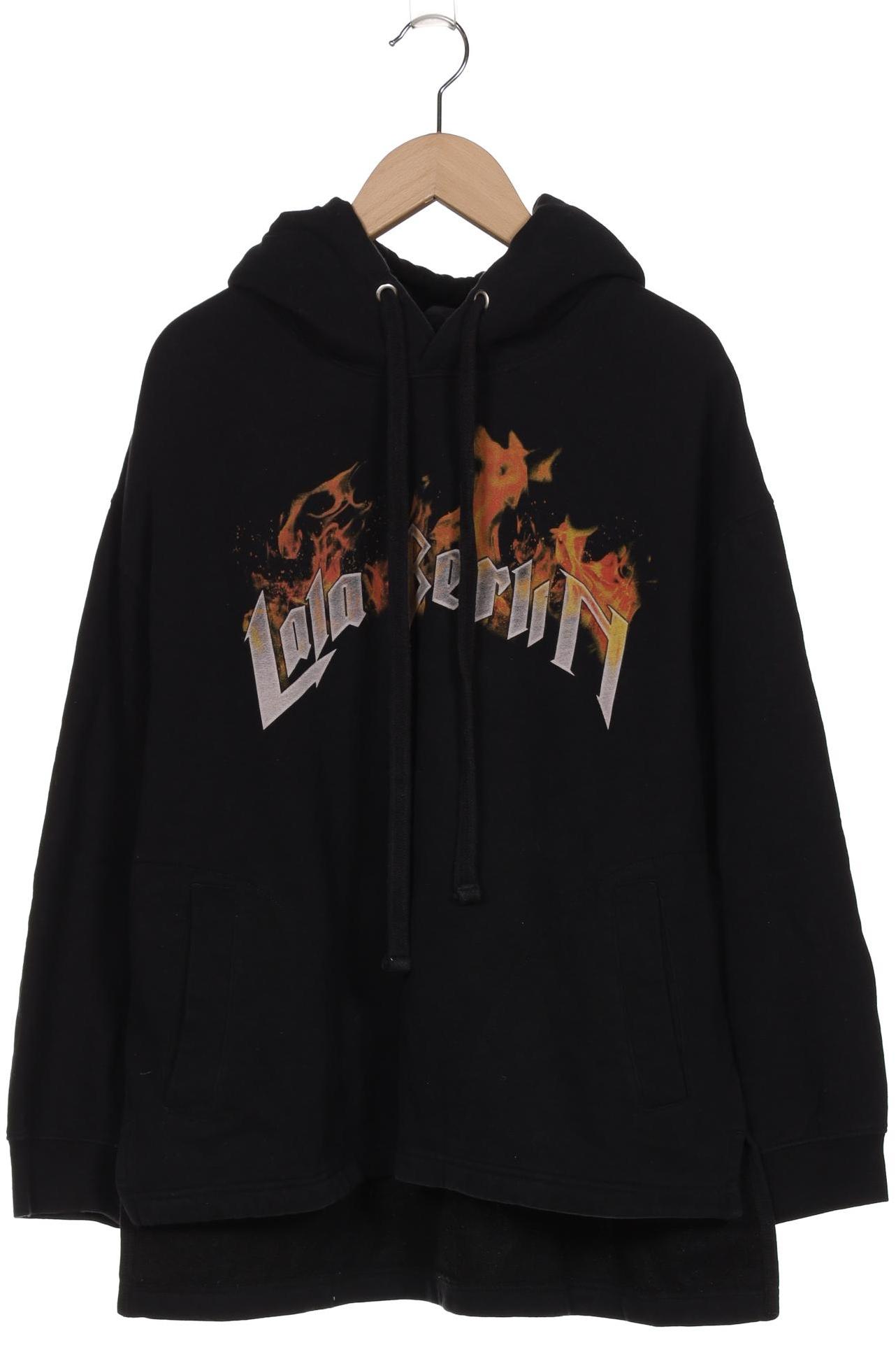 

Lala Berlin Damen Kapuzenpullover, schwarz, Gr. 34