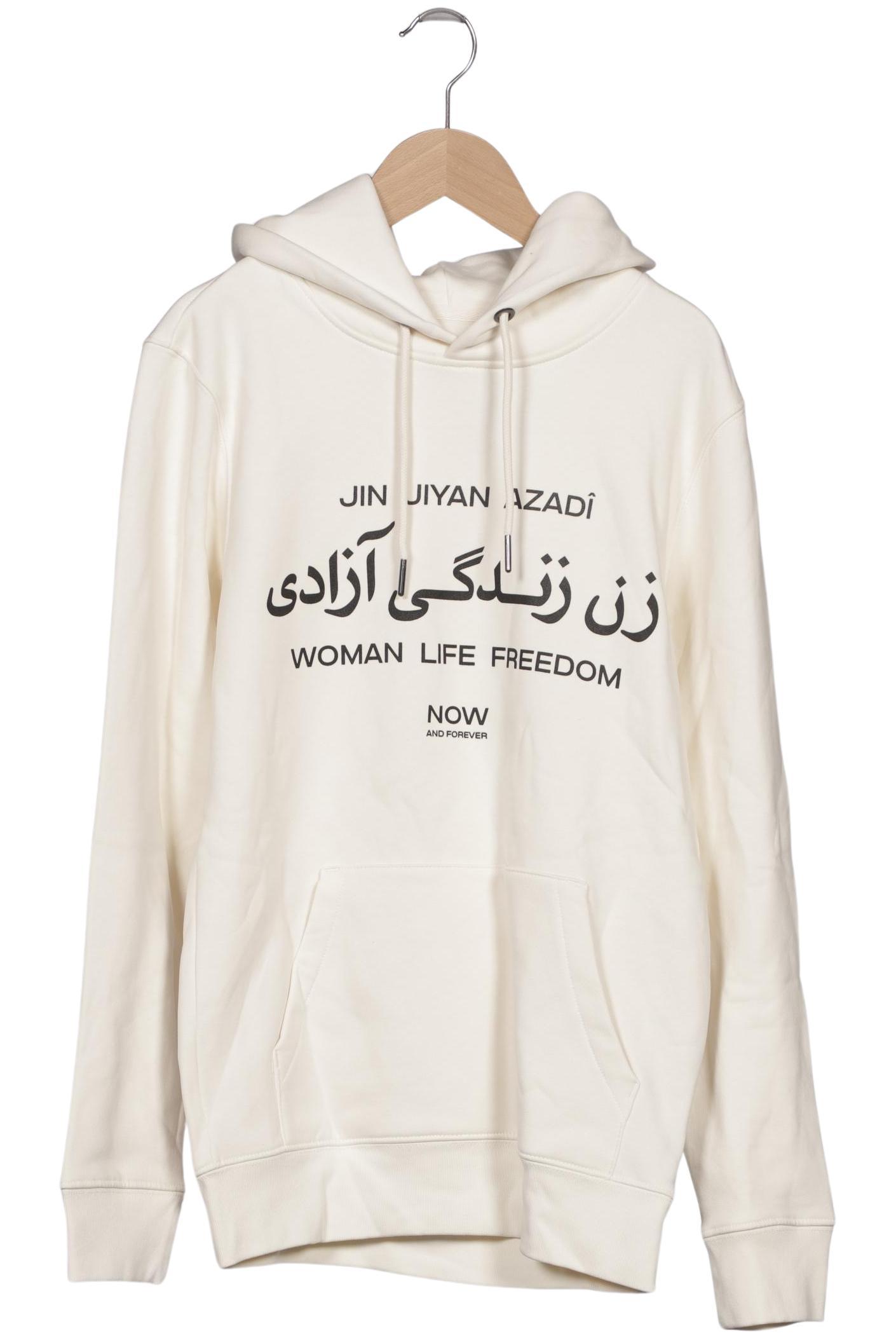 

Lala Berlin Damen Kapuzenpullover, cremeweiß, Gr. 34