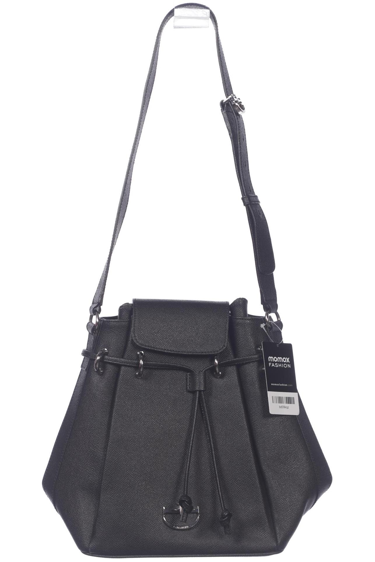 

Lamarthe Damen Handtasche, schwarz, Gr.
