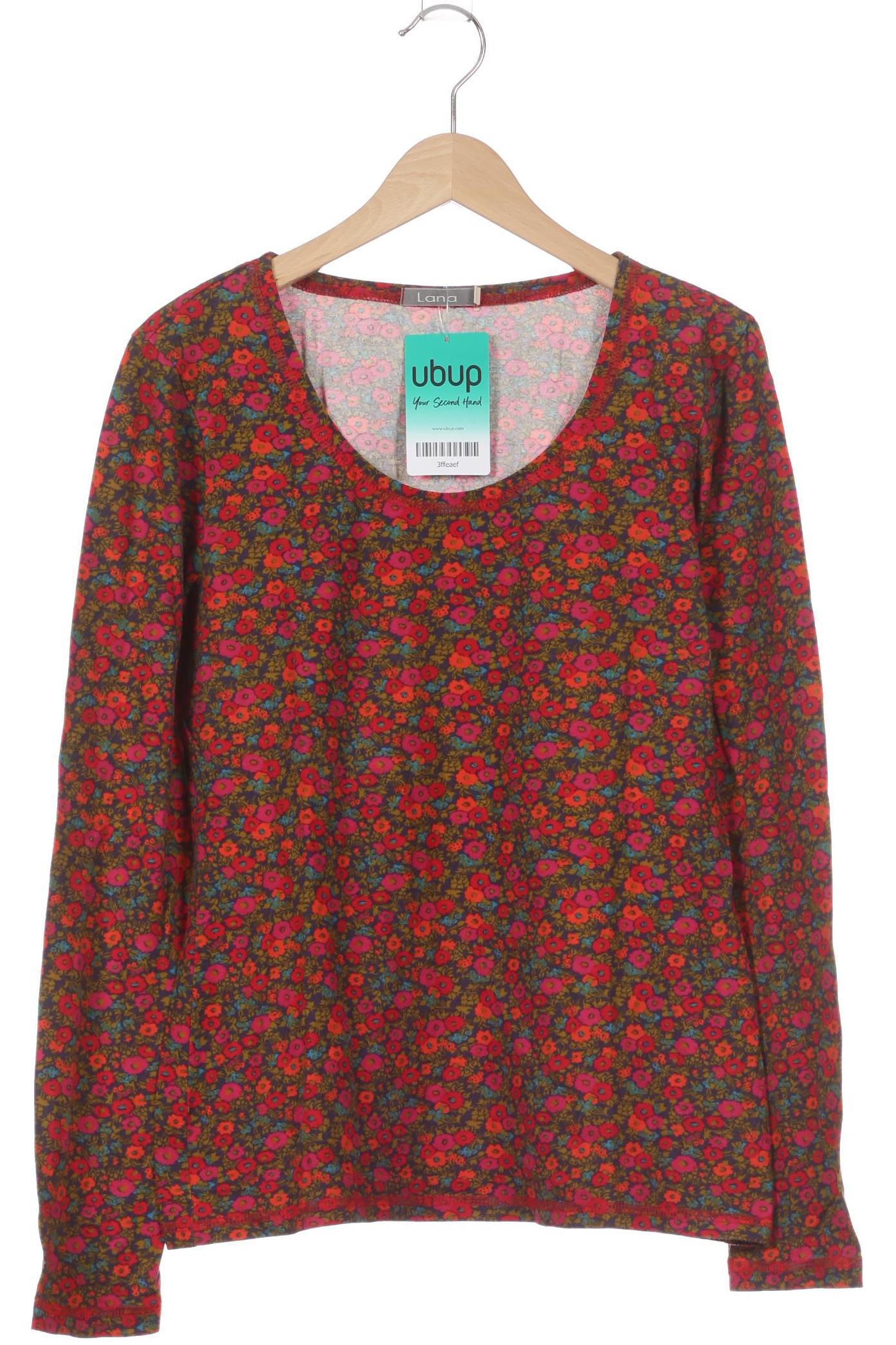 

Lana naturalwear Damen Langarmshirt, rot, Gr.