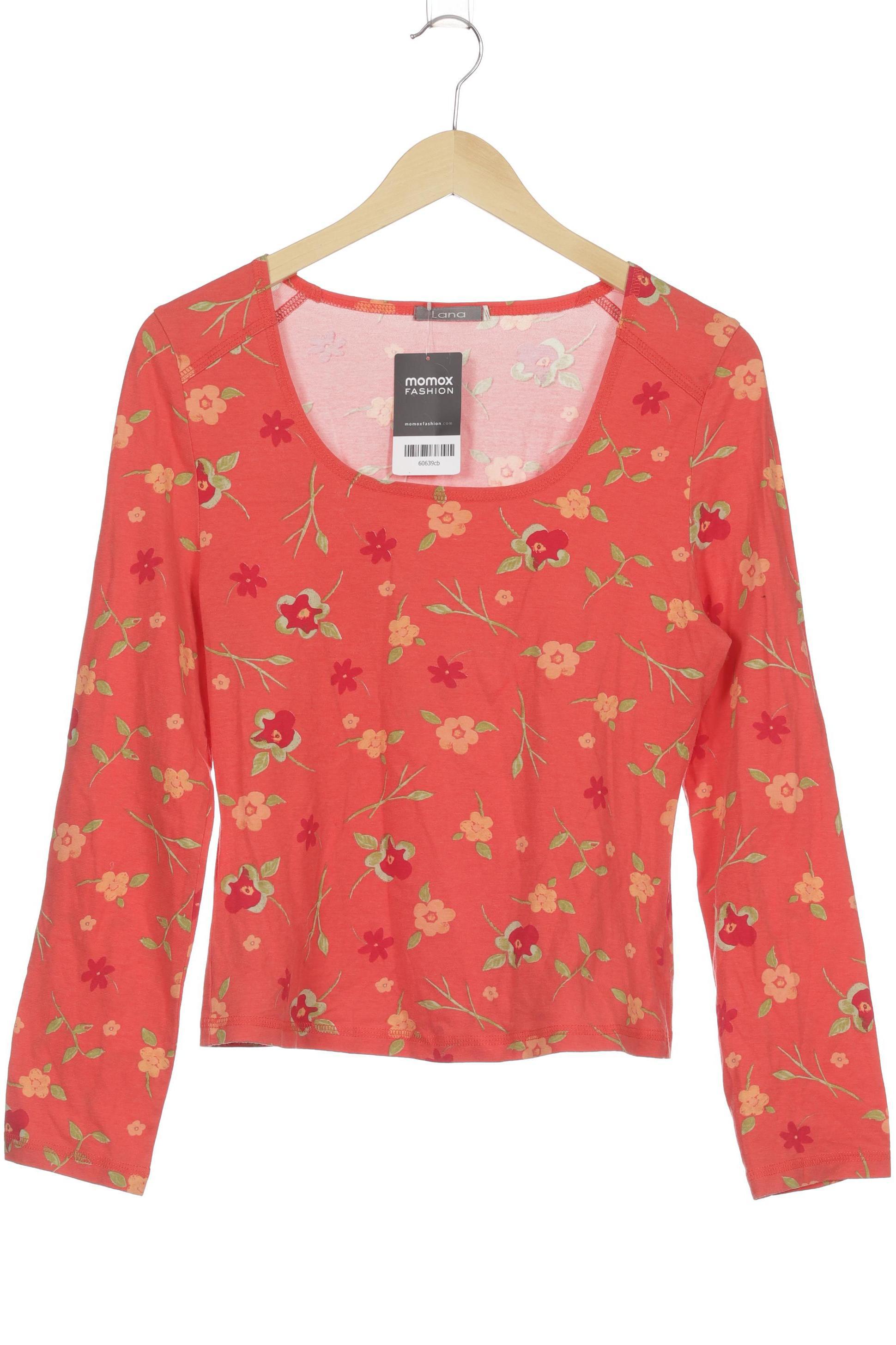 

Lana naturalwear Damen Langarmshirt, orange, Gr.
