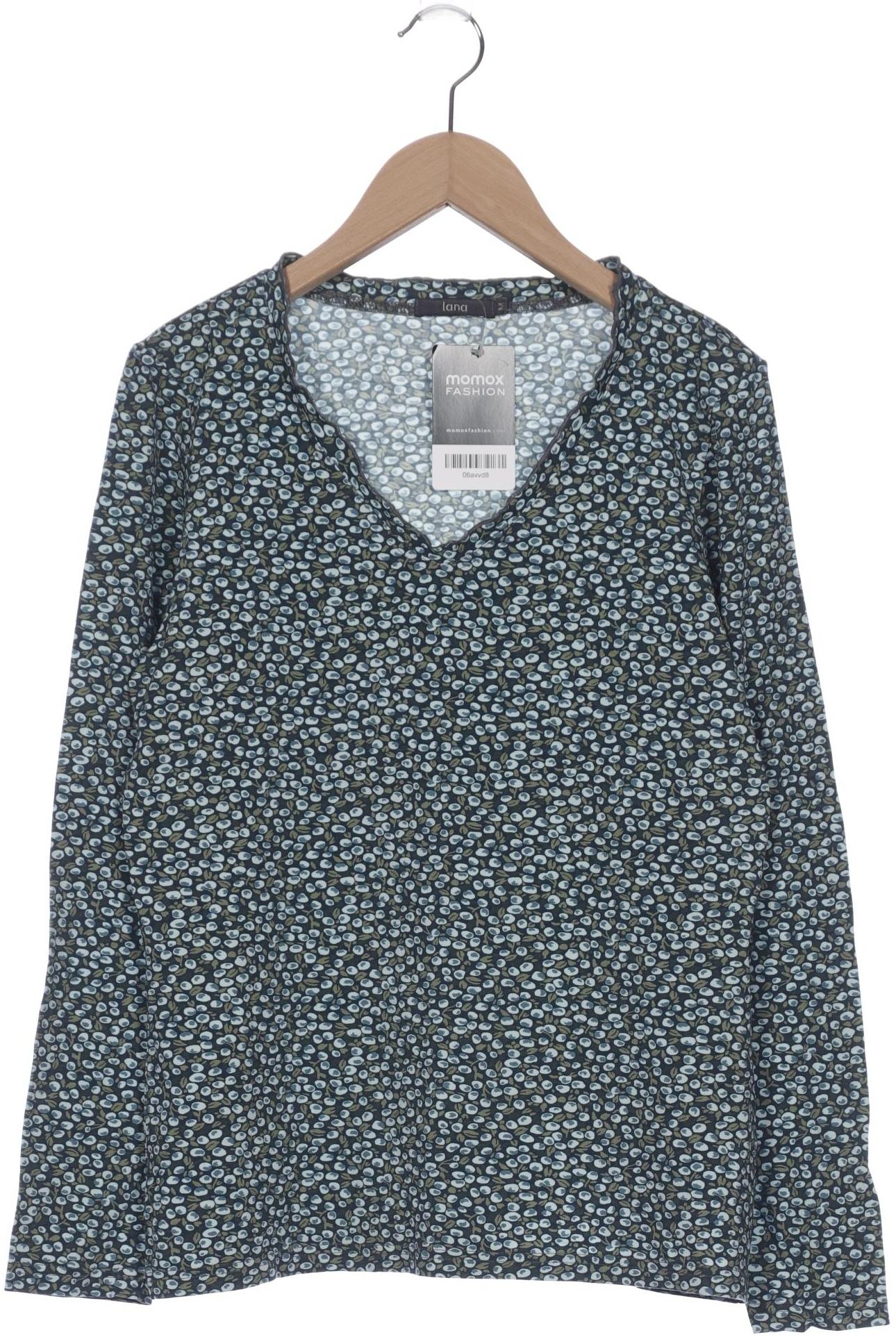 

Lana naturalwear Damen Langarmshirt, blau, Gr. 38