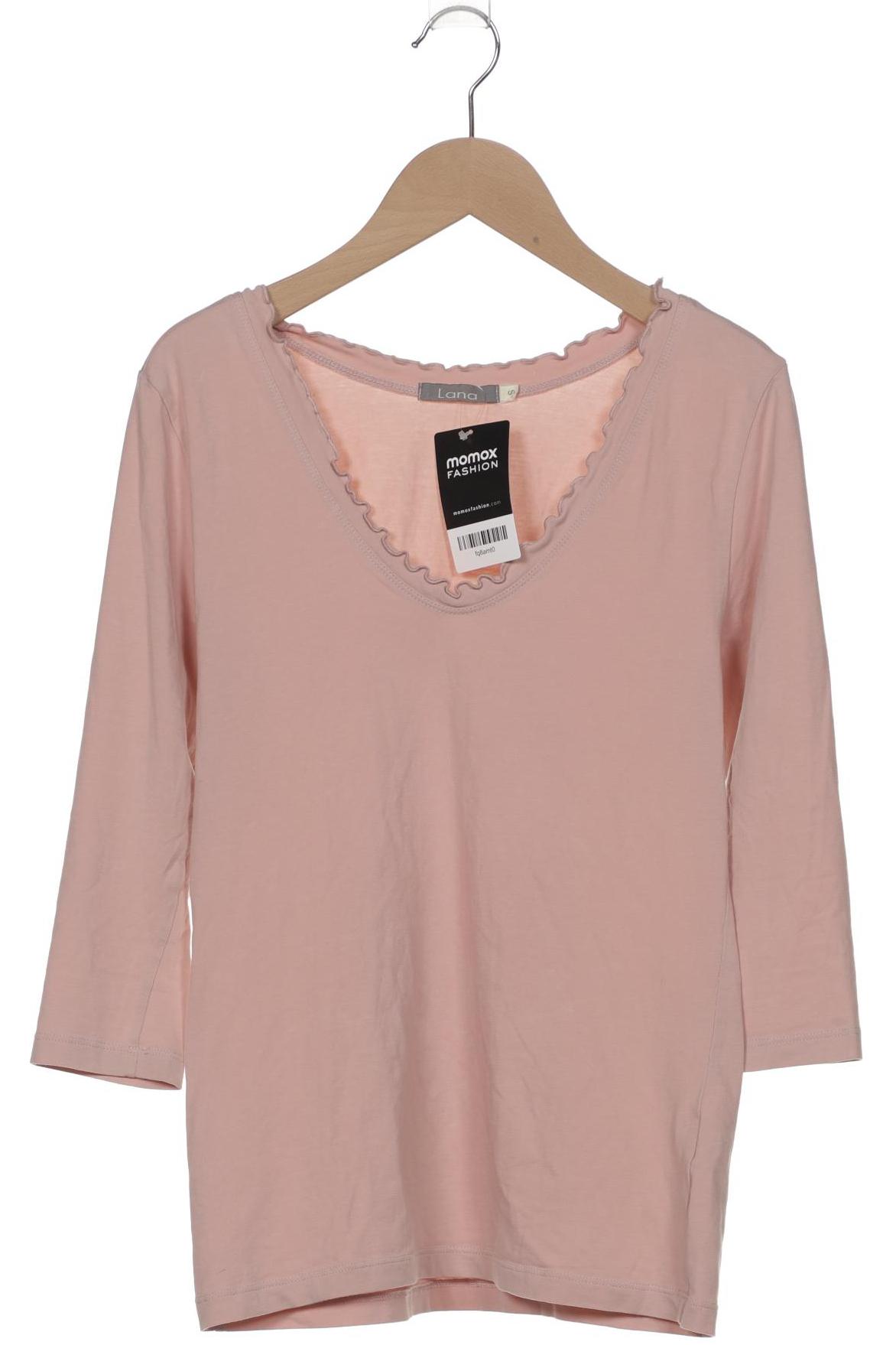 

Lana naturalwear Damen Langarmshirt, pink, Gr. 36