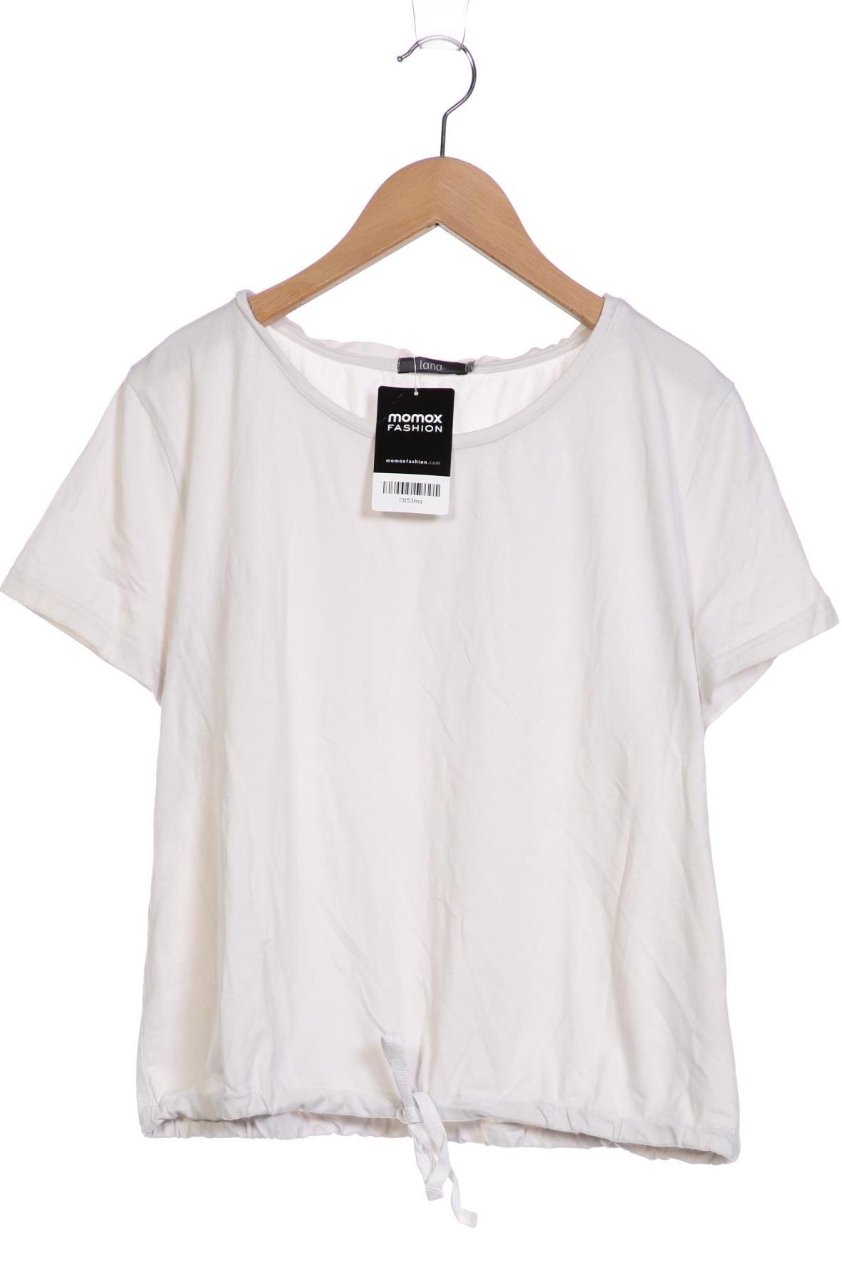 

Lana naturalwear Damen T-Shirt, cremeweiß