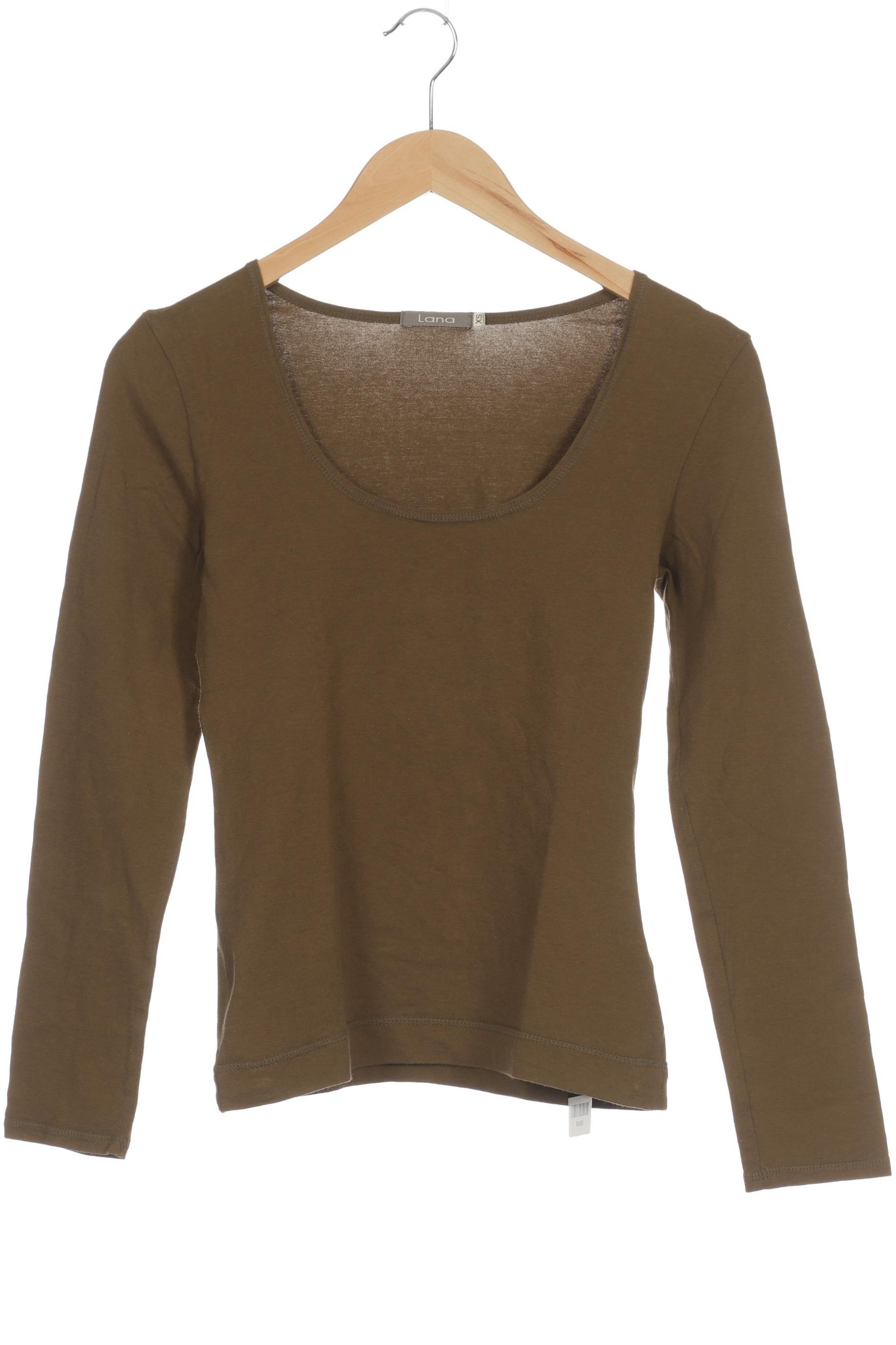 

Lana naturalwear Damen Langarmshirt, braun, Gr.