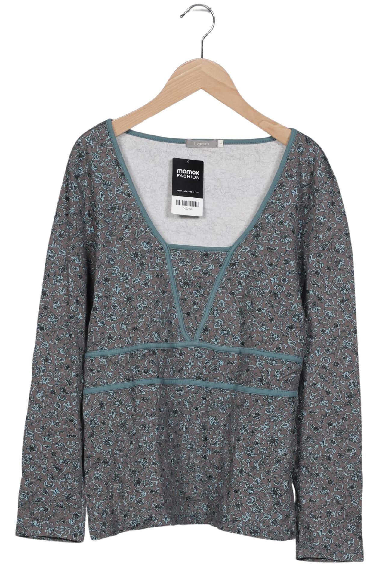 

Lana naturalwear Damen Langarmshirt, grau, Gr. 42