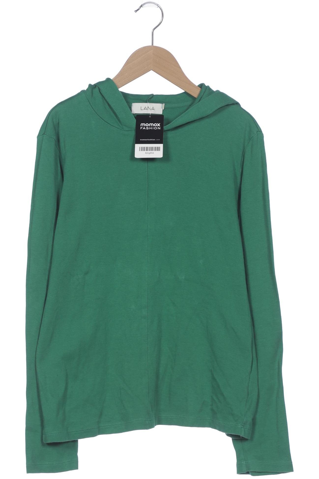 

Lana naturalwear Damen Kapuzenpullover, grün, Gr. 36