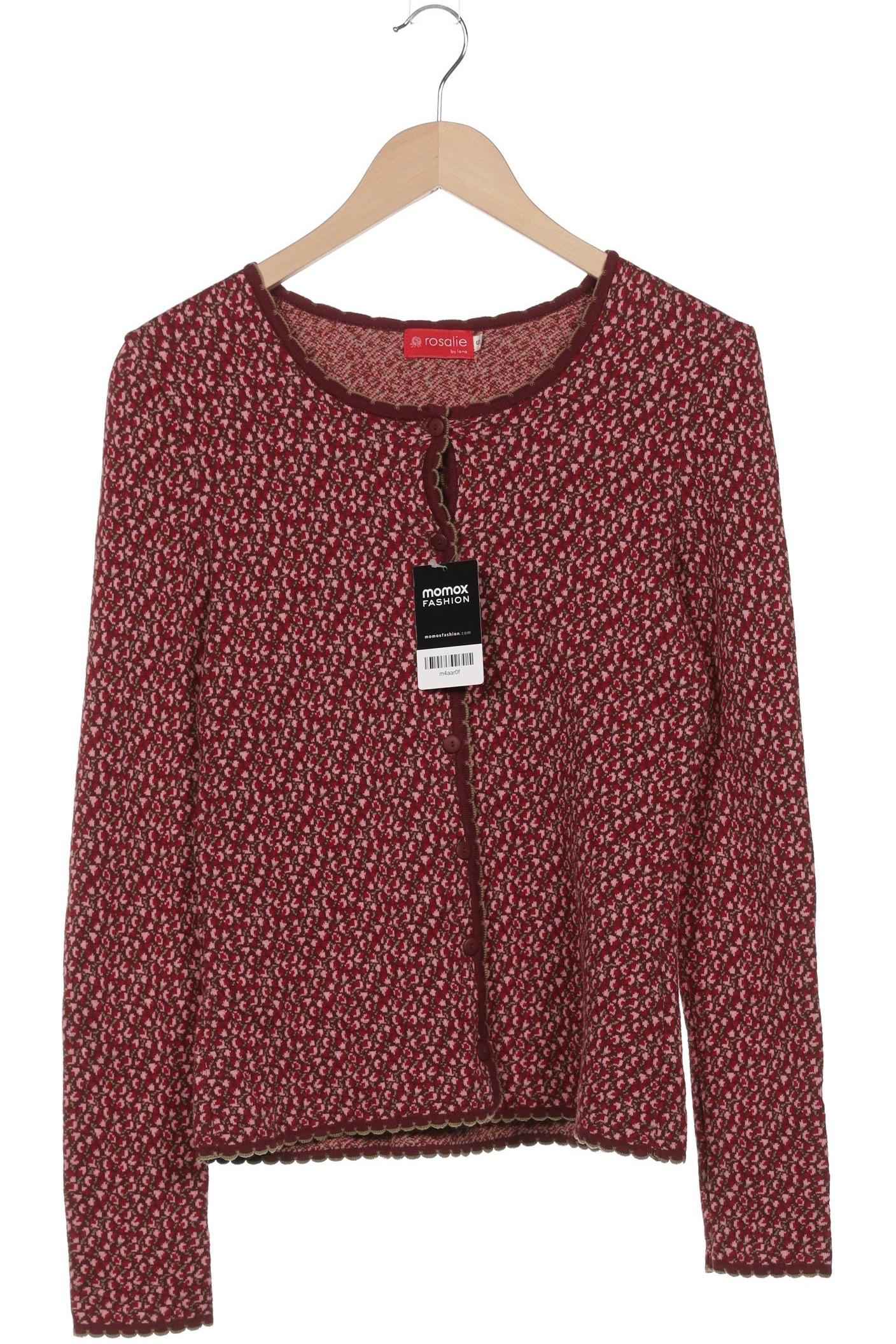 

Lana naturalwear Damen Strickjacke, bordeaux, Gr. 36