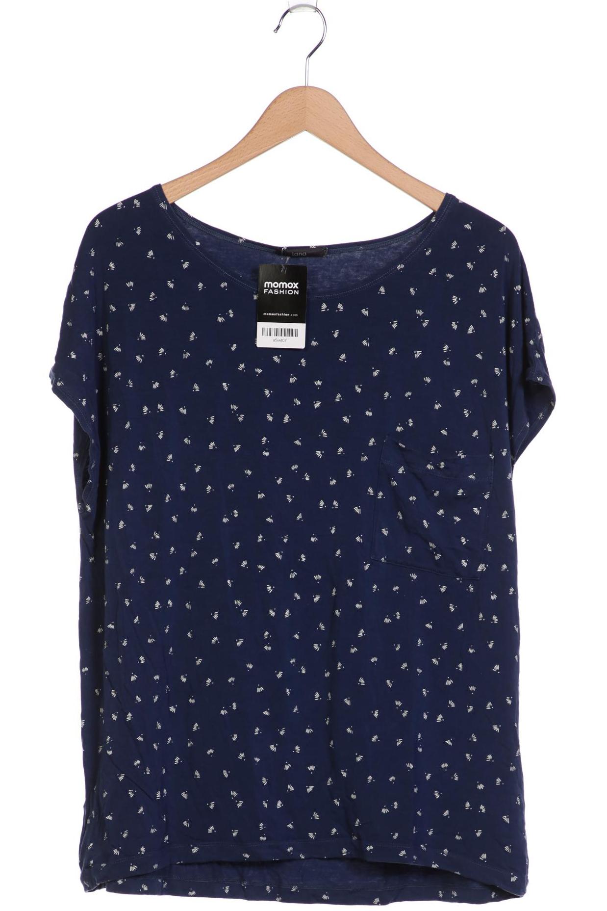 

Lana naturalwear Damen T-Shirt, marineblau, Gr. 44