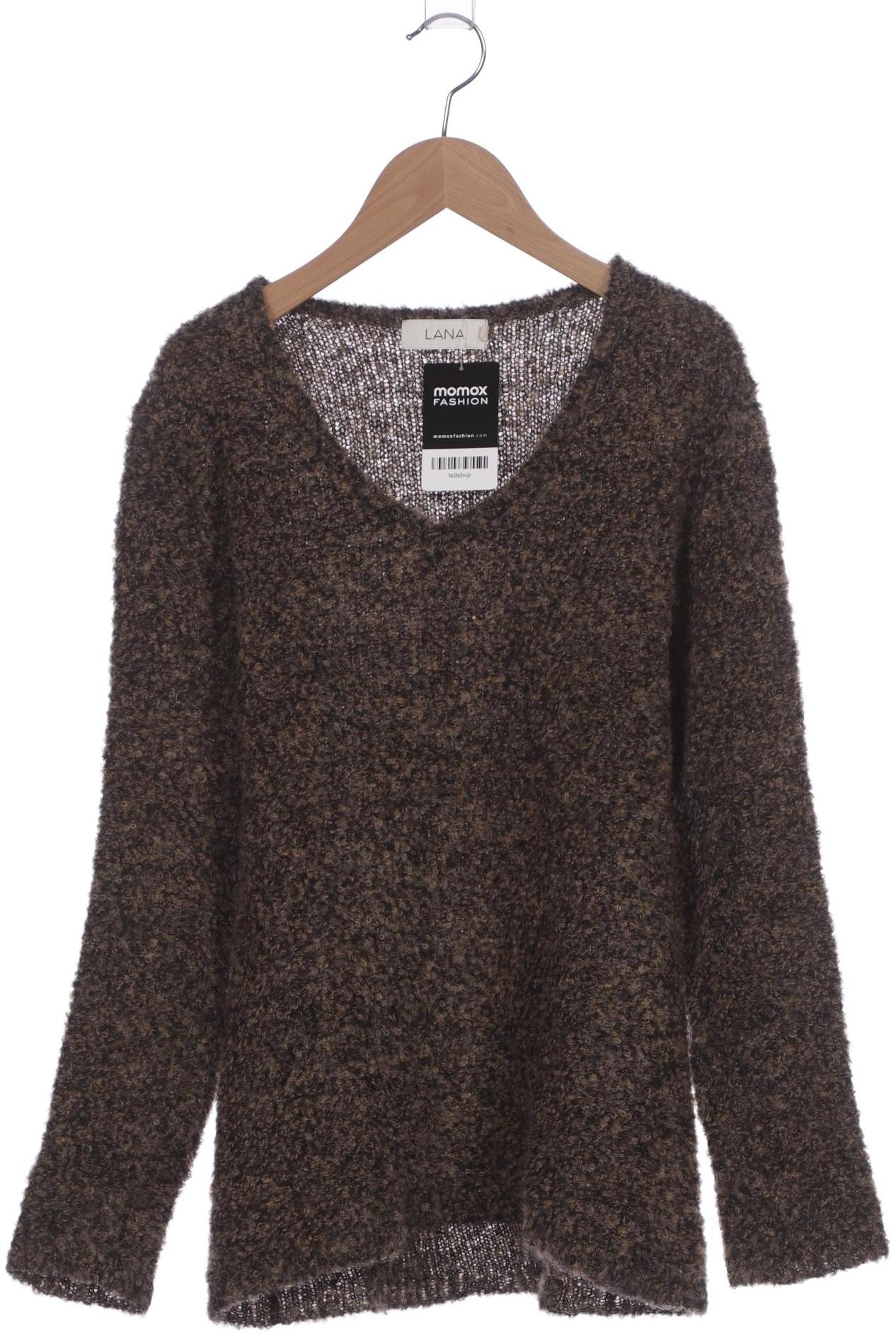 

Lana naturalwear Damen Pullover, braun, Gr. 34