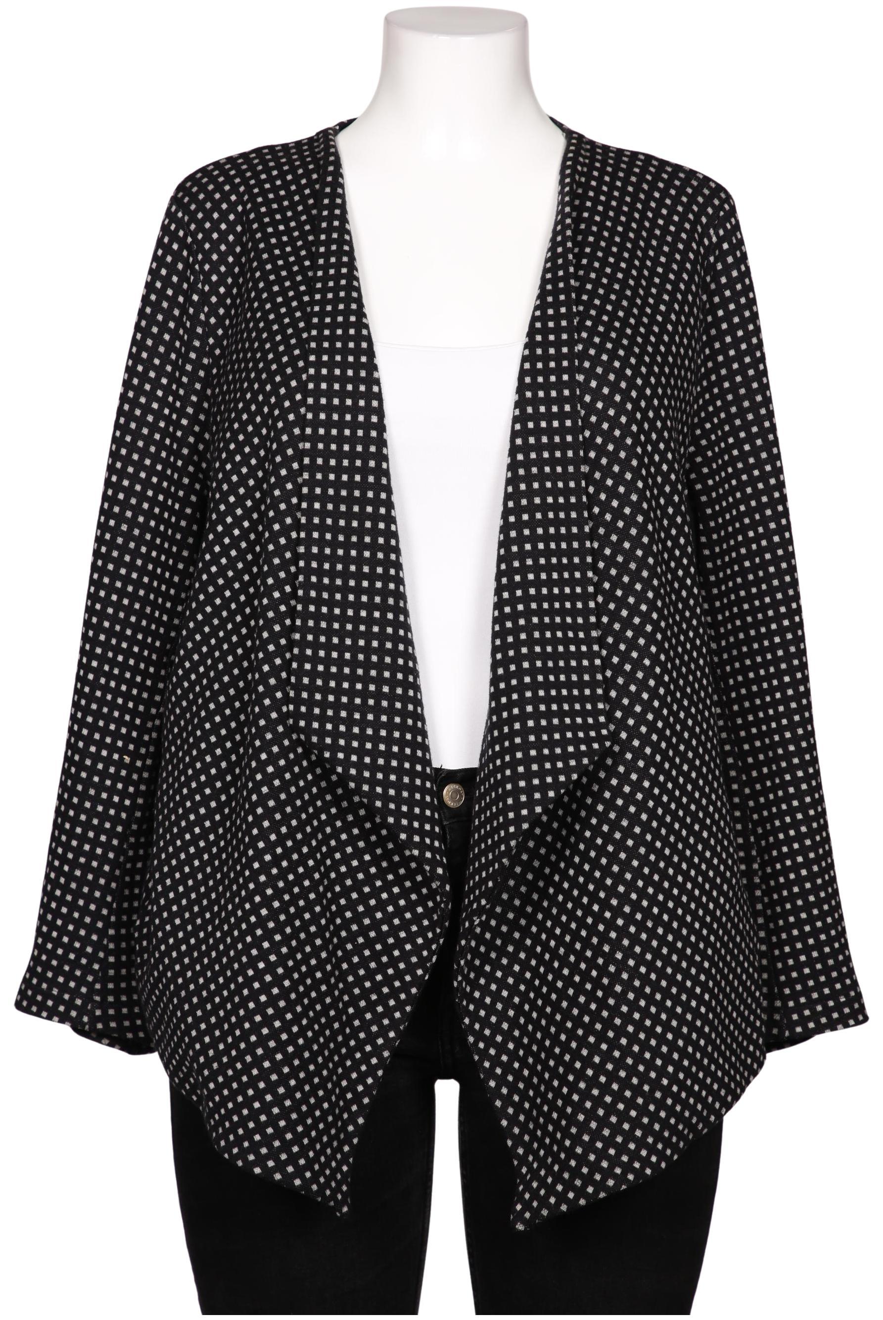 

Lana naturalwear Damen Strickjacke, schwarz, Gr. 44