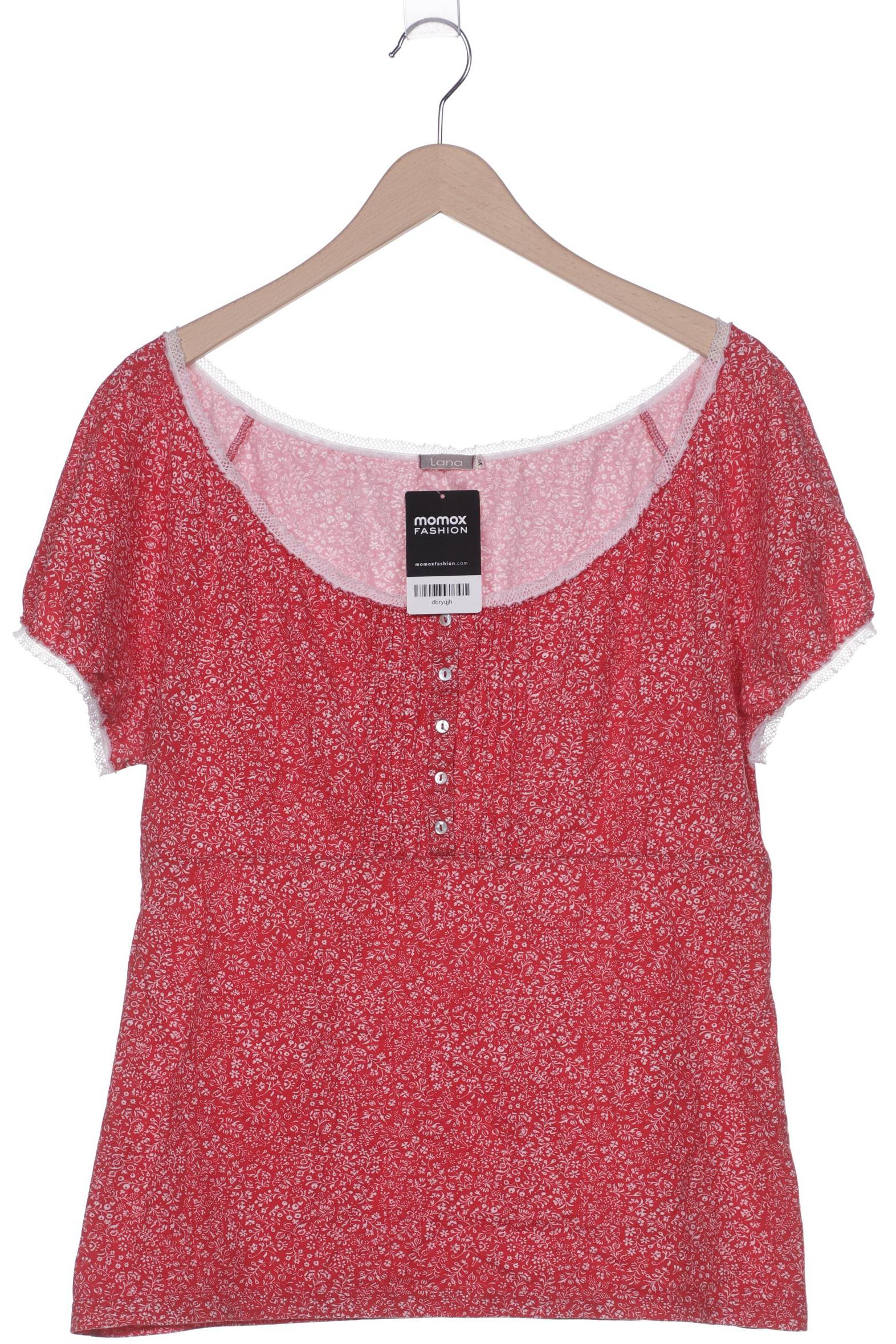 

Lana naturalwear Damen T-Shirt, rot, Gr. 44