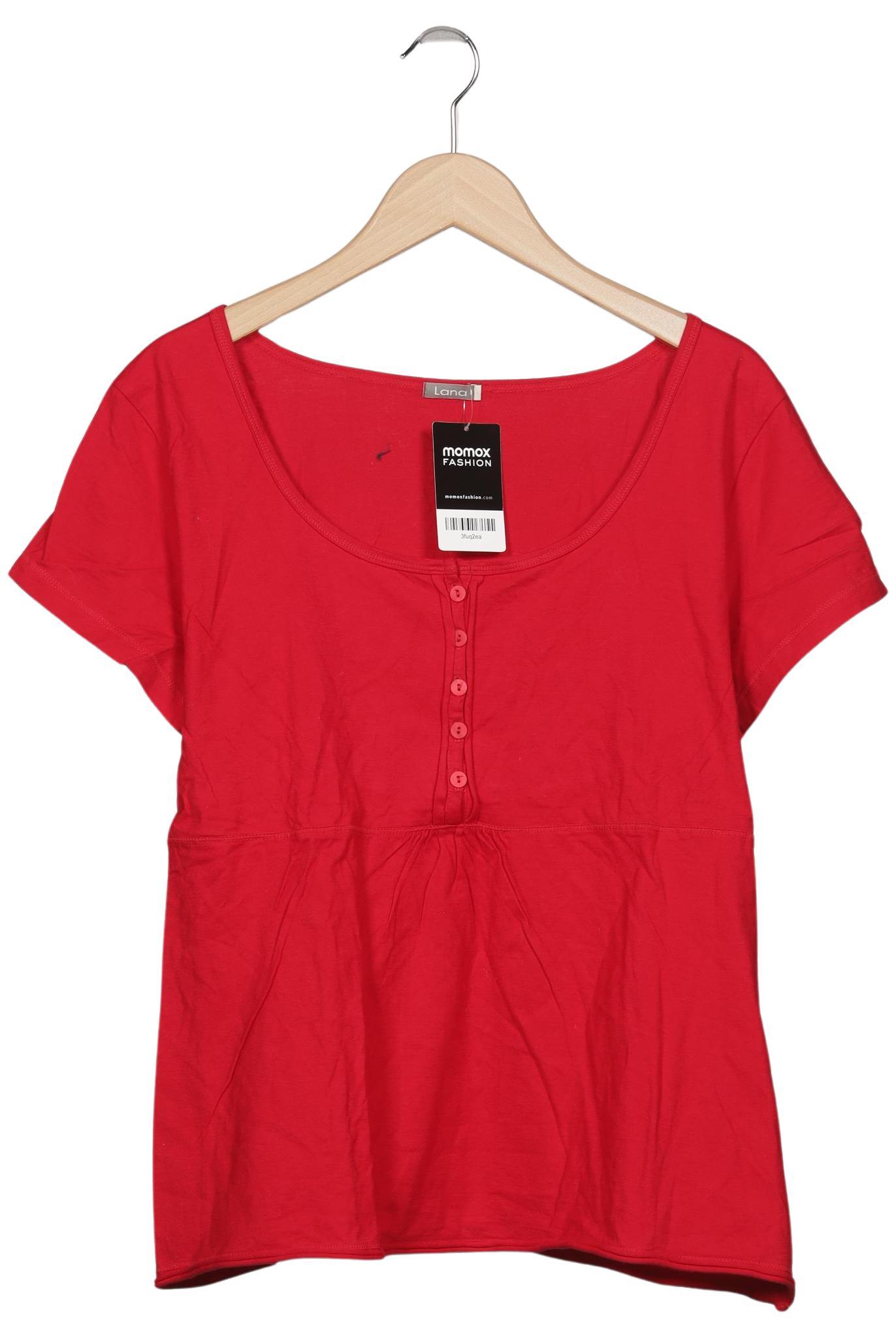 

Lana naturalwear Damen T-Shirt, rot, Gr. 42