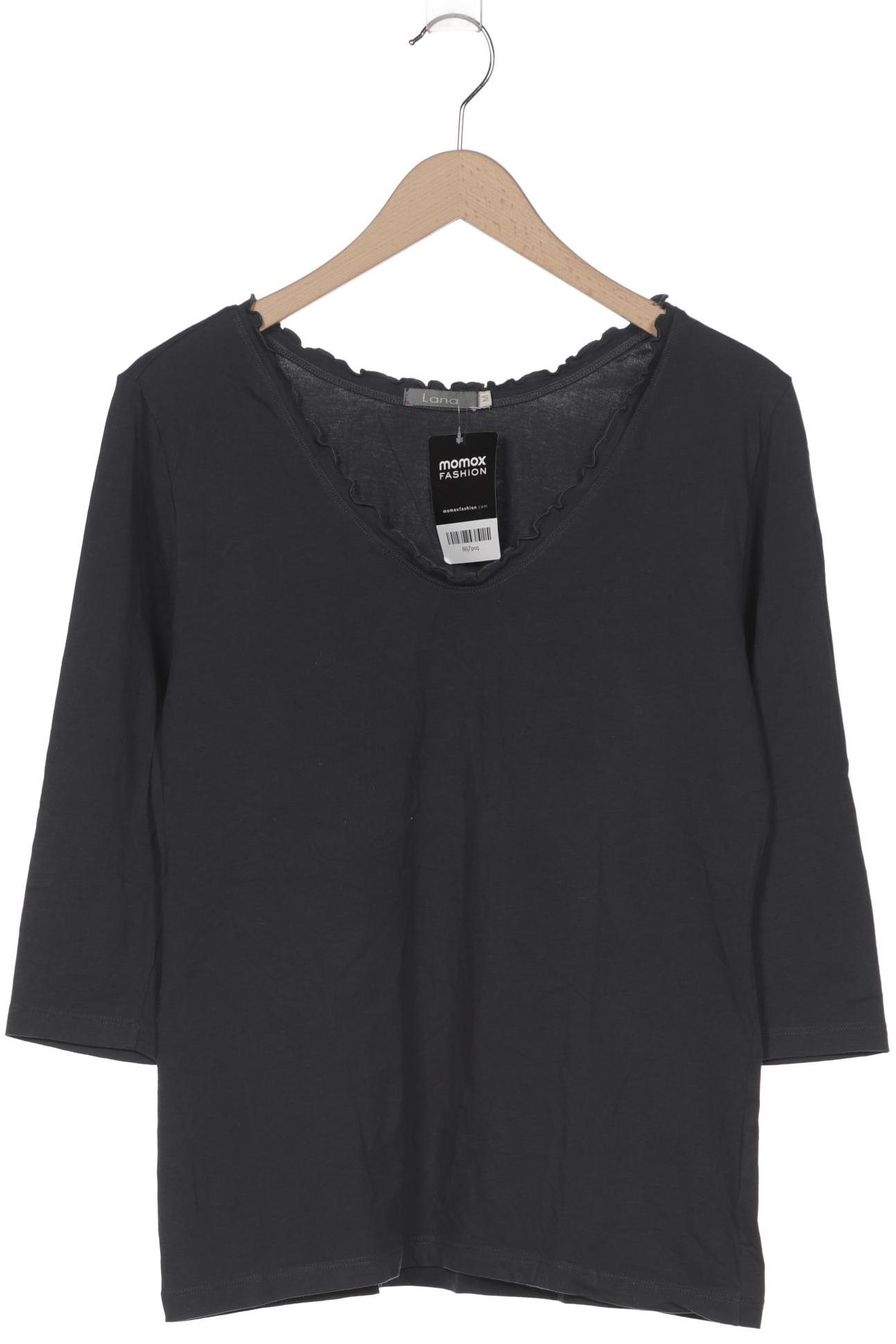 

Lana naturalwear Damen Langarmshirt, marineblau, Gr. 38