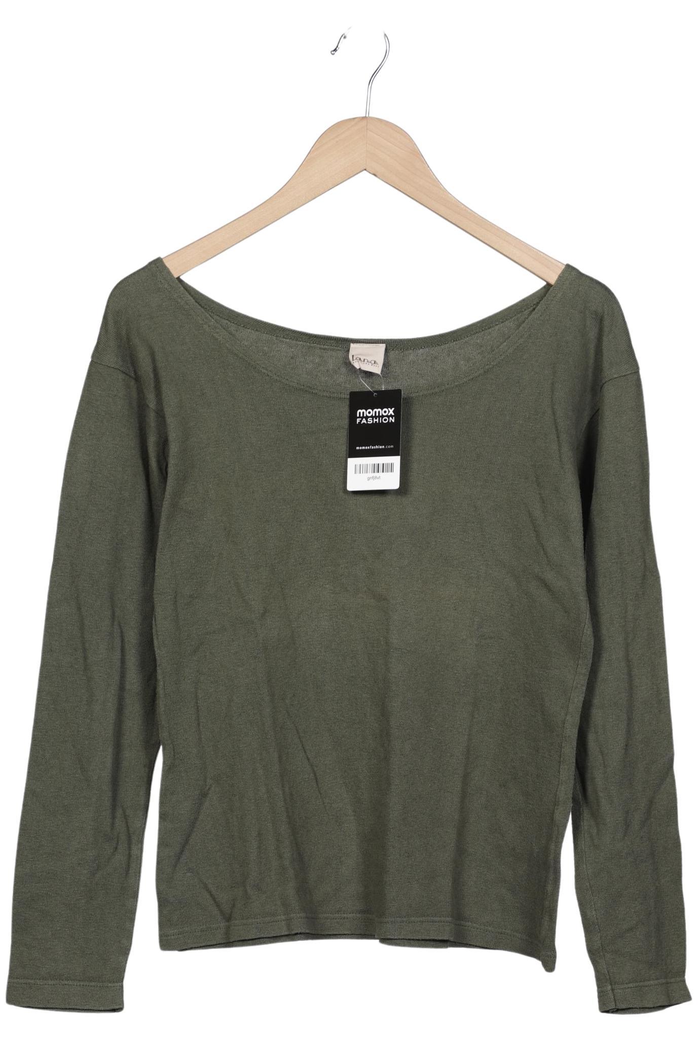 

Lana naturalwear Damen Langarmshirt, grün, Gr. 42
