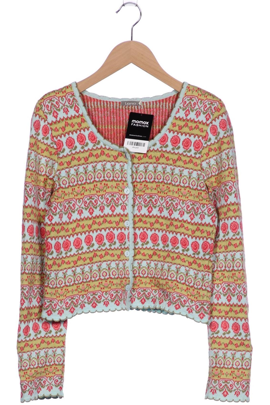Thumbnail - Lana naturalwear Damen Strickjacke, mehrfarbig, Gr. 34