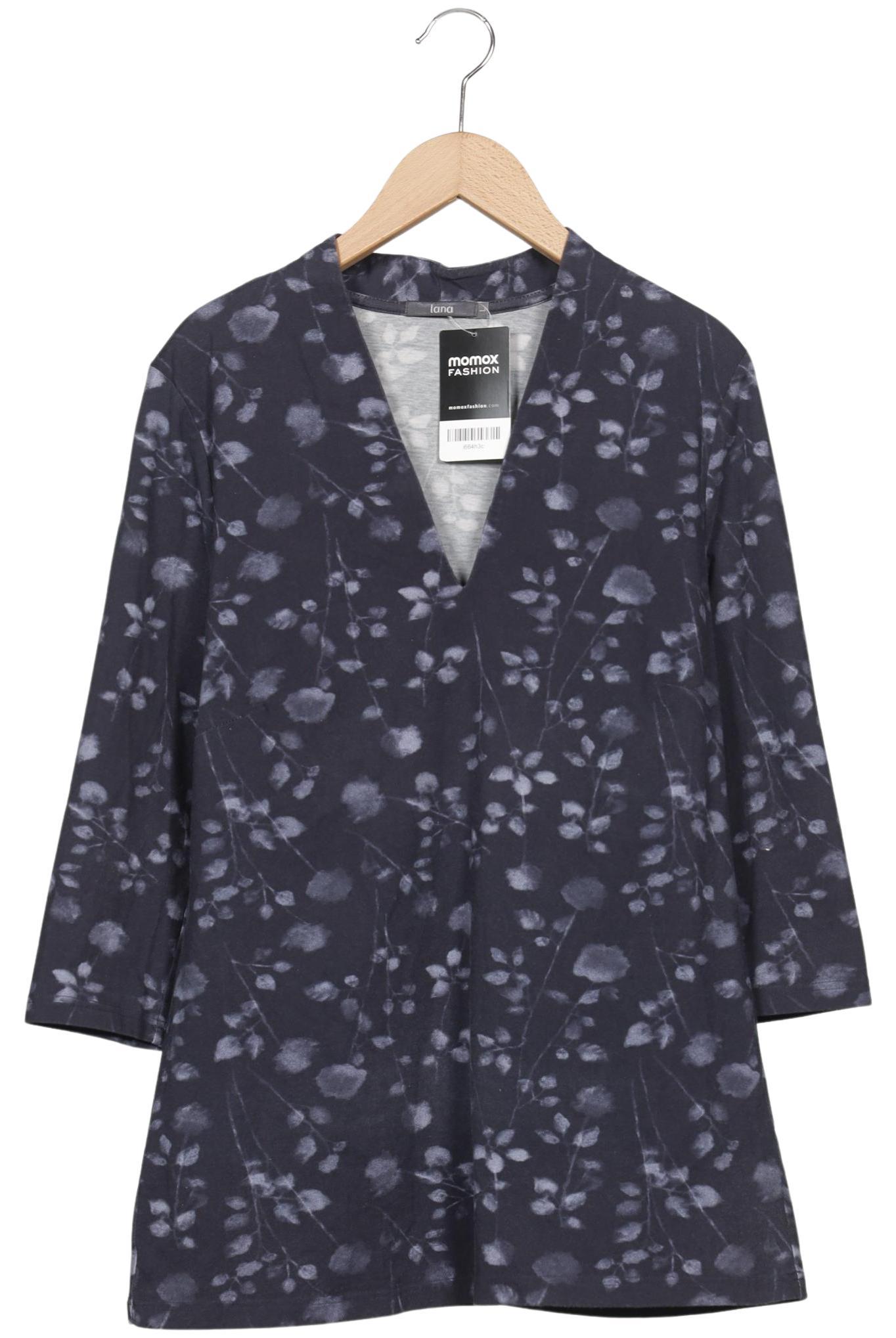 

Lana naturalwear Damen Langarmshirt, marineblau, Gr. 42