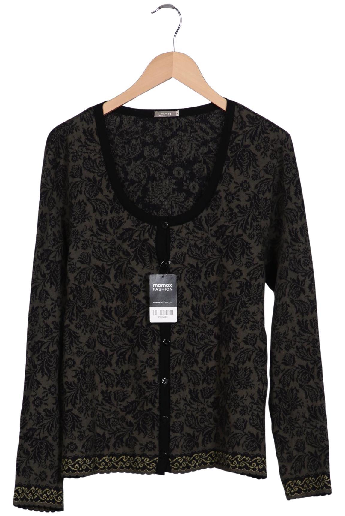 

Lana naturalwear Damen Strickjacke, grün, Gr. 42