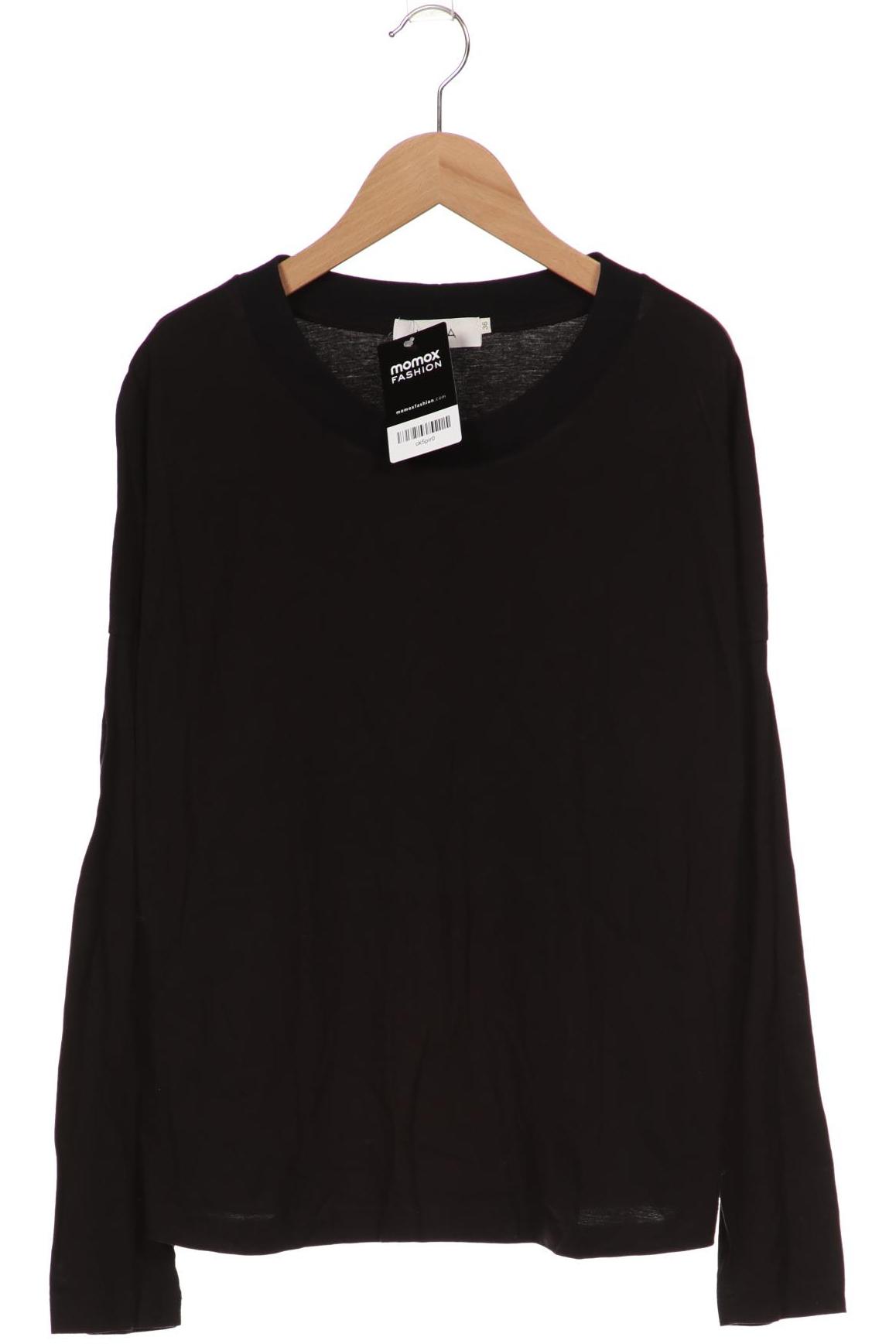 

Lana naturalwear Damen Langarmshirt, schwarz