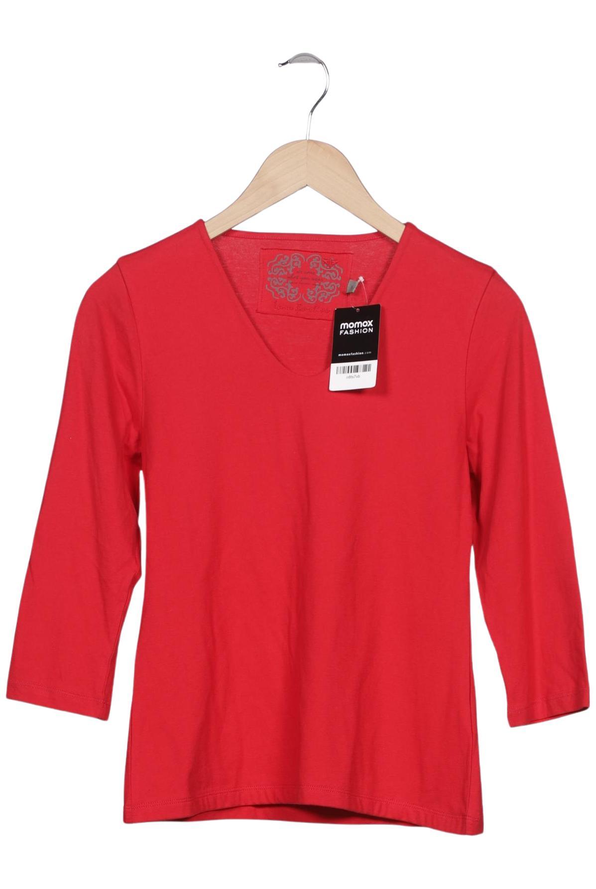 

Lana naturalwear Damen Langarmshirt, rot, Gr. 36