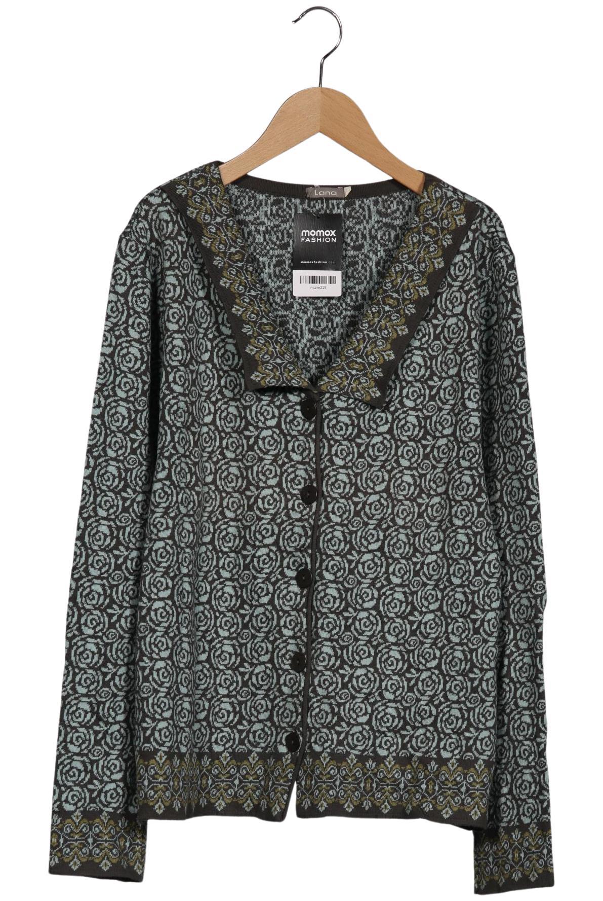 

Lana naturalwear Damen Strickjacke, grün, Gr. 42