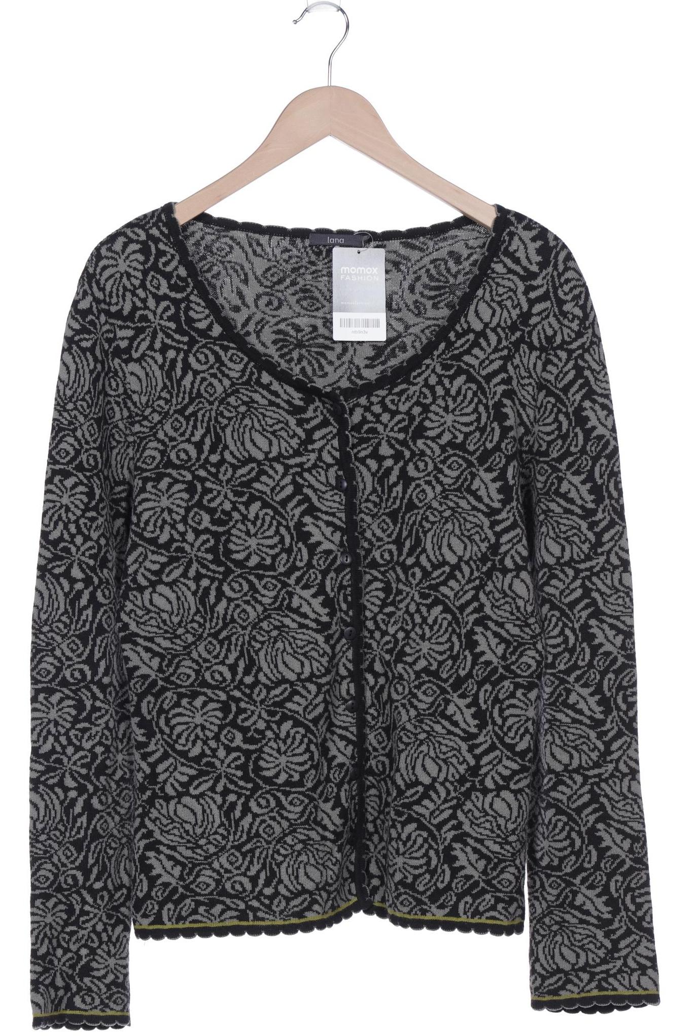 

Lana naturalwear Damen Strickjacke, grau, Gr. 38