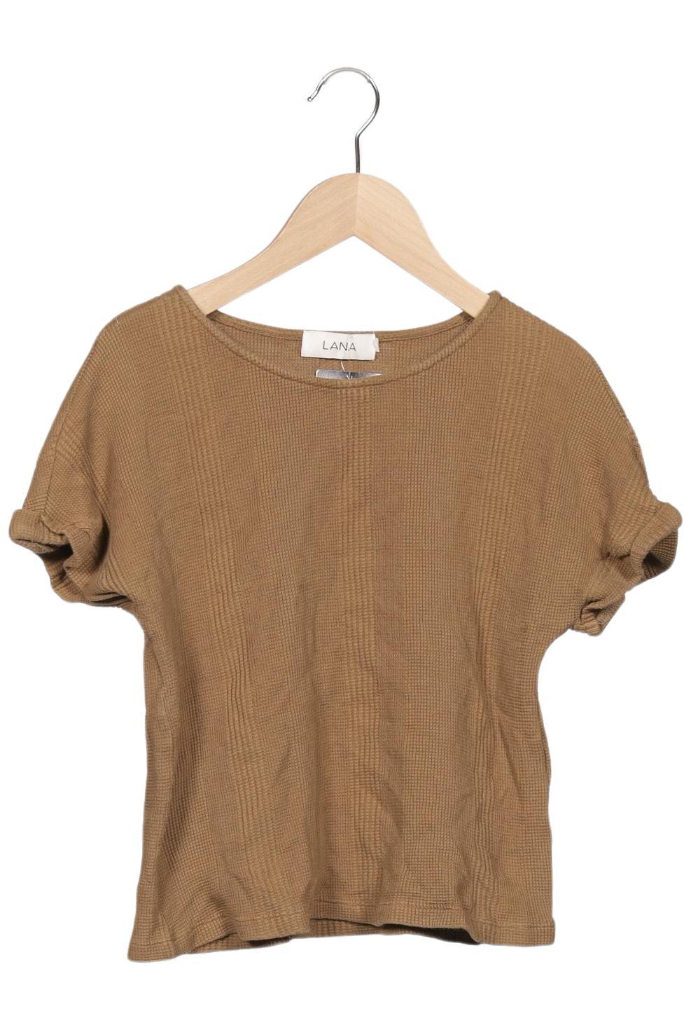 

Lana naturalwear Damen T-Shirt, braun, Gr. 34