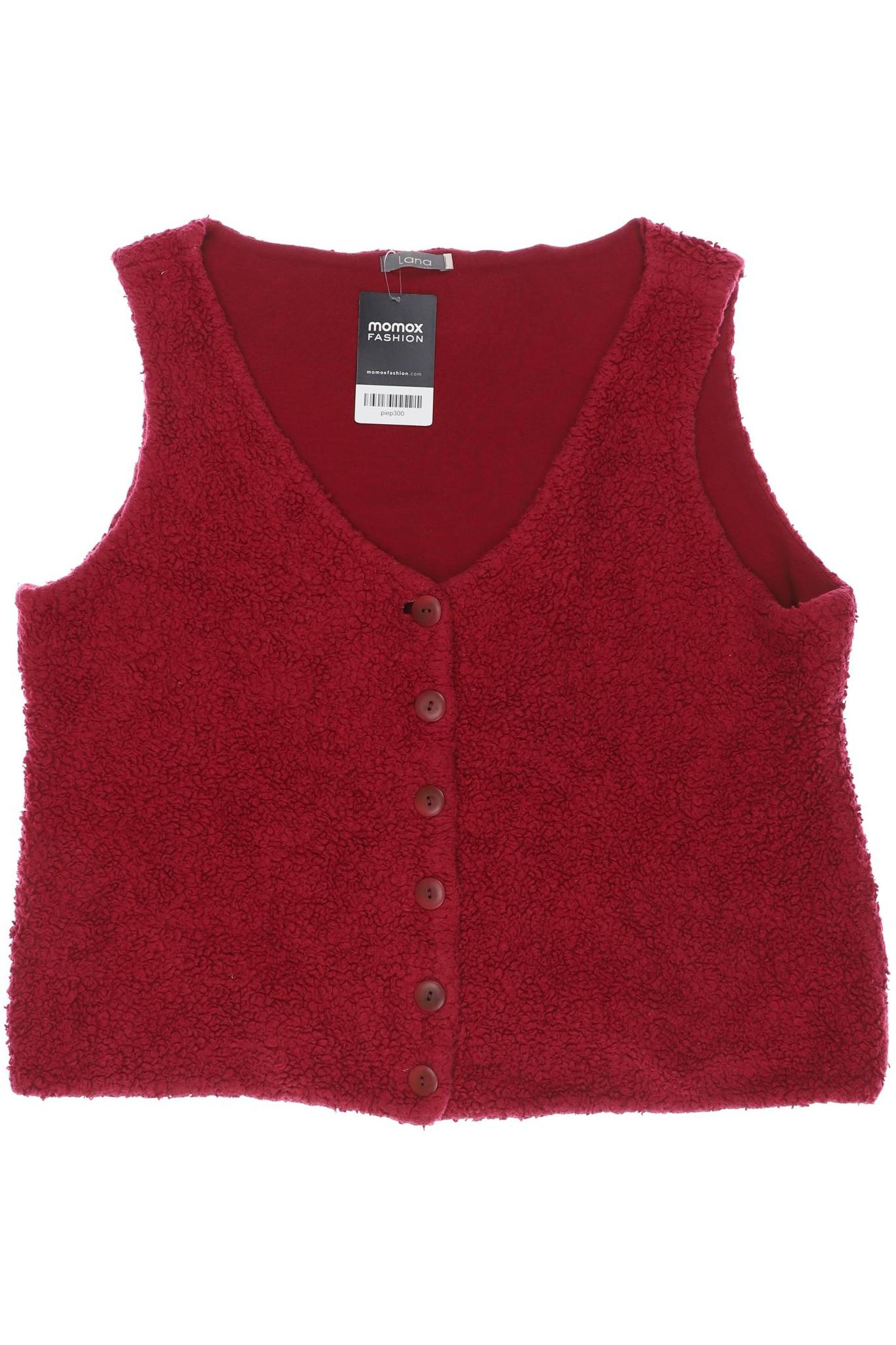 

Lana naturalwear Damen Weste, rot