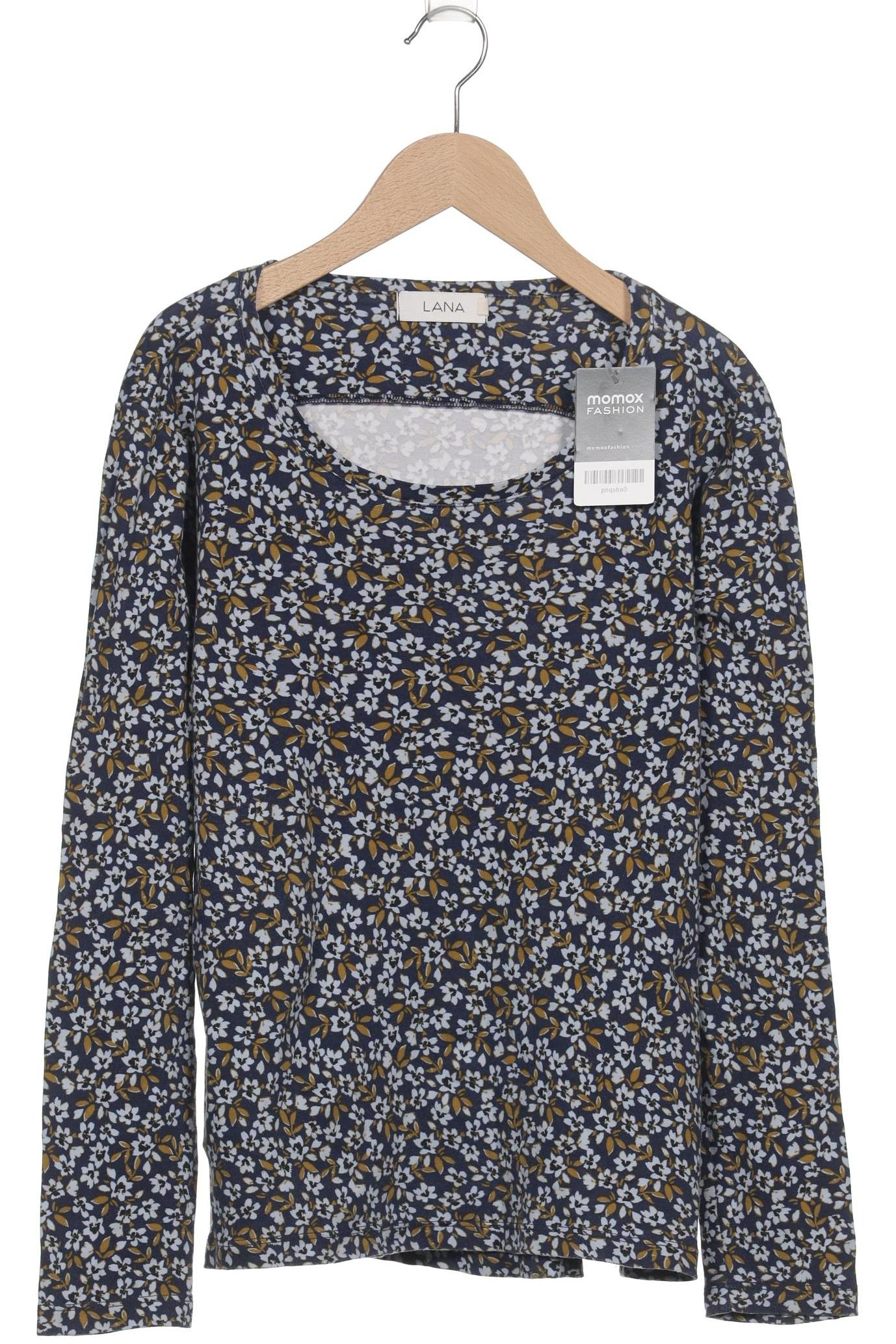 

Lana naturalwear Damen Langarmshirt, marineblau, Gr. 38