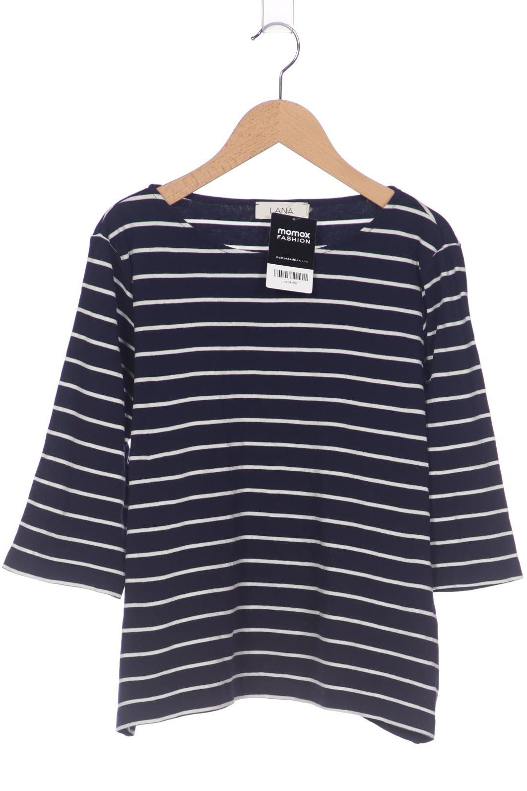 

Lana naturalwear Damen Langarmshirt, marineblau, Gr. 42