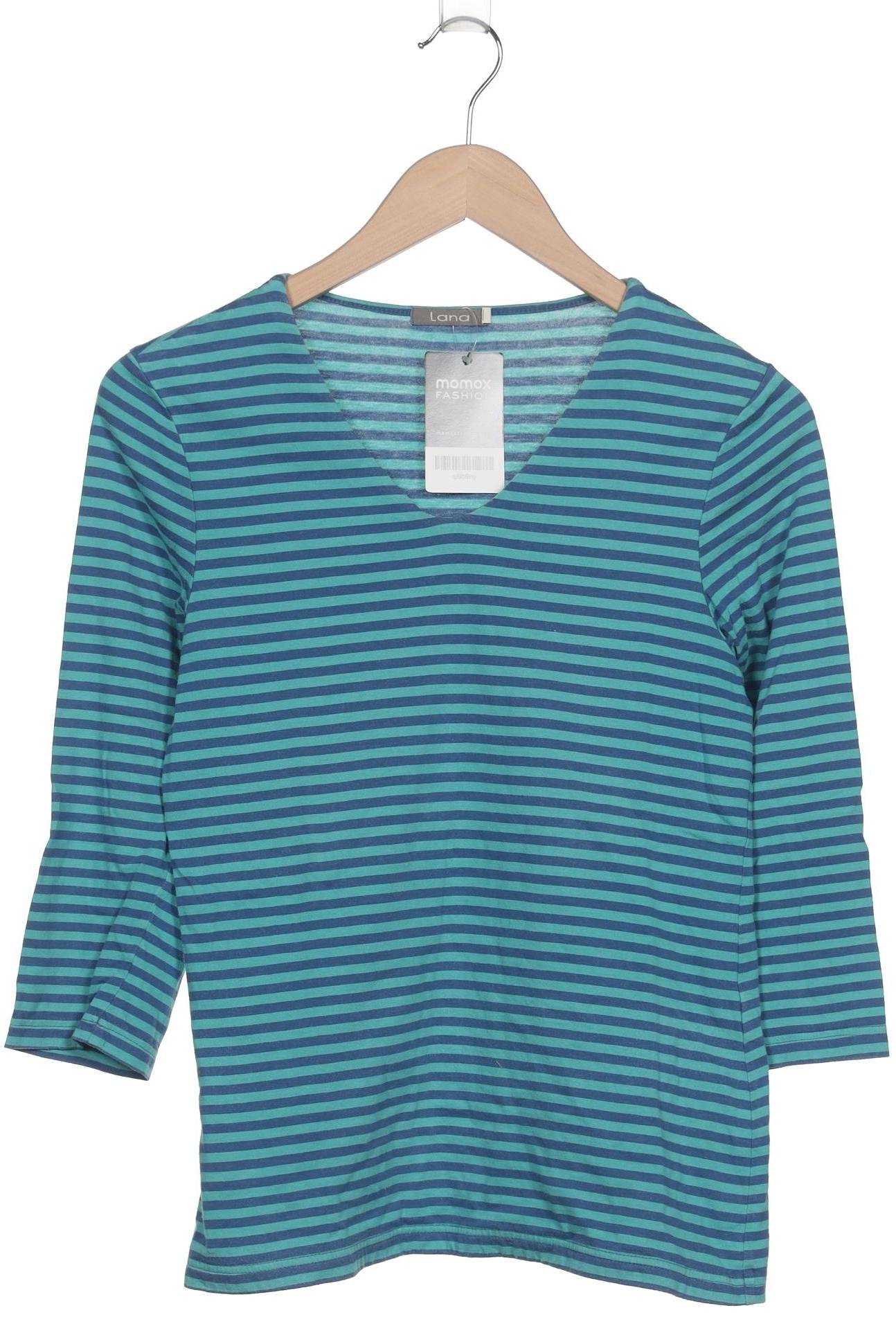 

Lana naturalwear Damen Langarmshirt, blau, Gr. 36