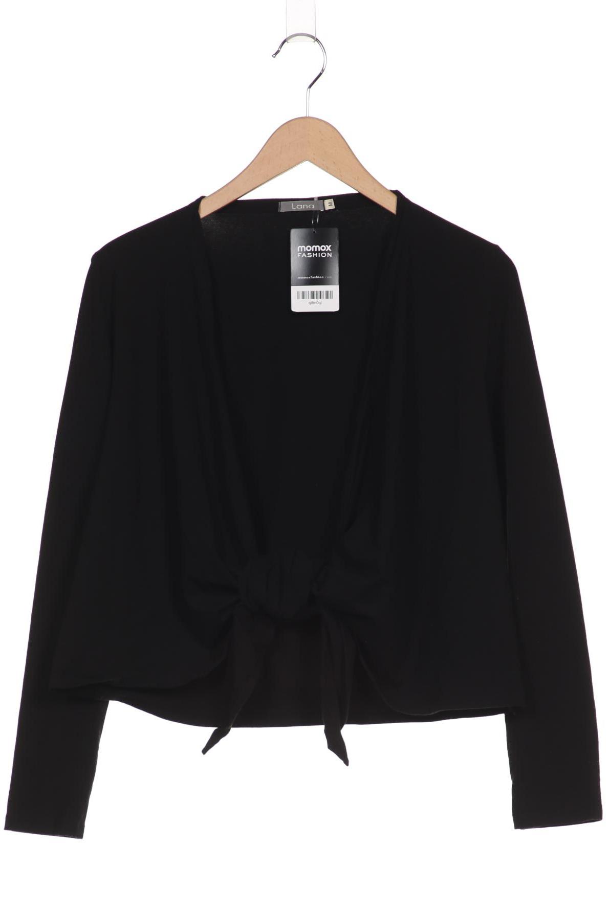 

Lana naturalwear Damen Strickjacke, schwarz