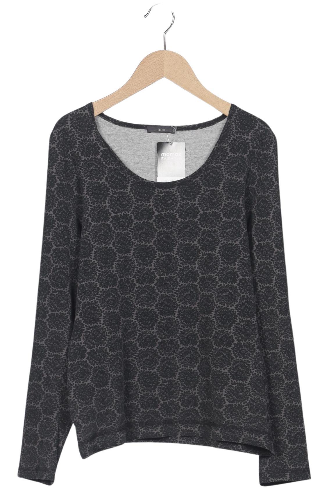 

Lana naturalwear Damen Langarmshirt, grau, Gr. 38