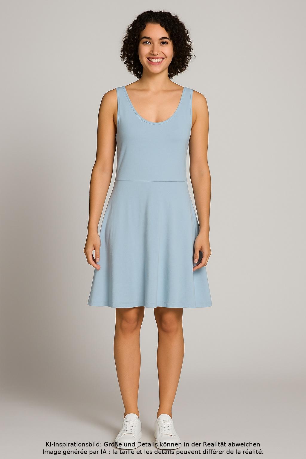 

Lana naturalwear Damen Kleid, hellblau, Gr. 36