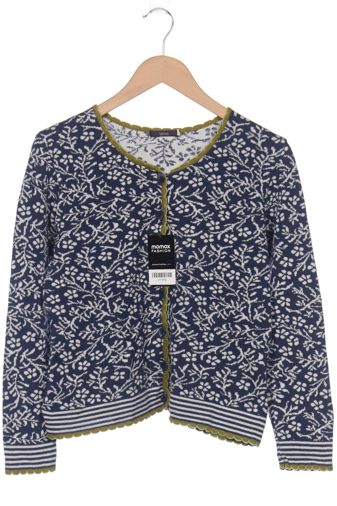 

Lana naturalwear Damen Strickjacke, blau