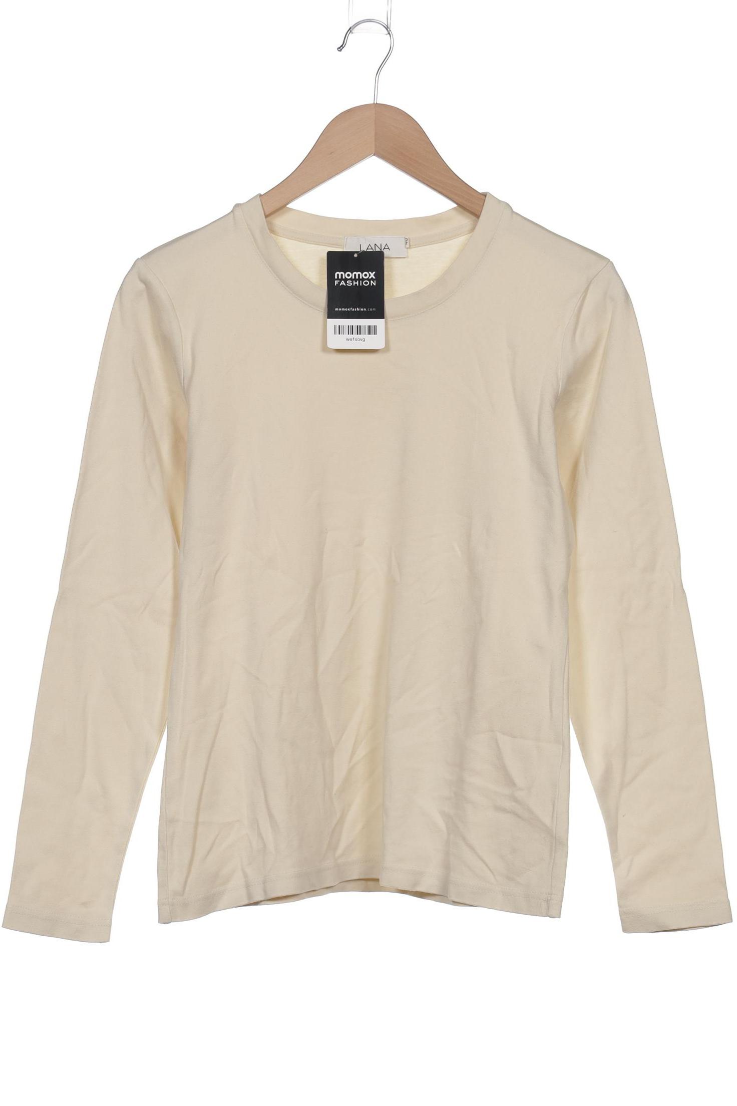 

Lana naturalwear Damen Langarmshirt, cremeweiß, Gr. 40