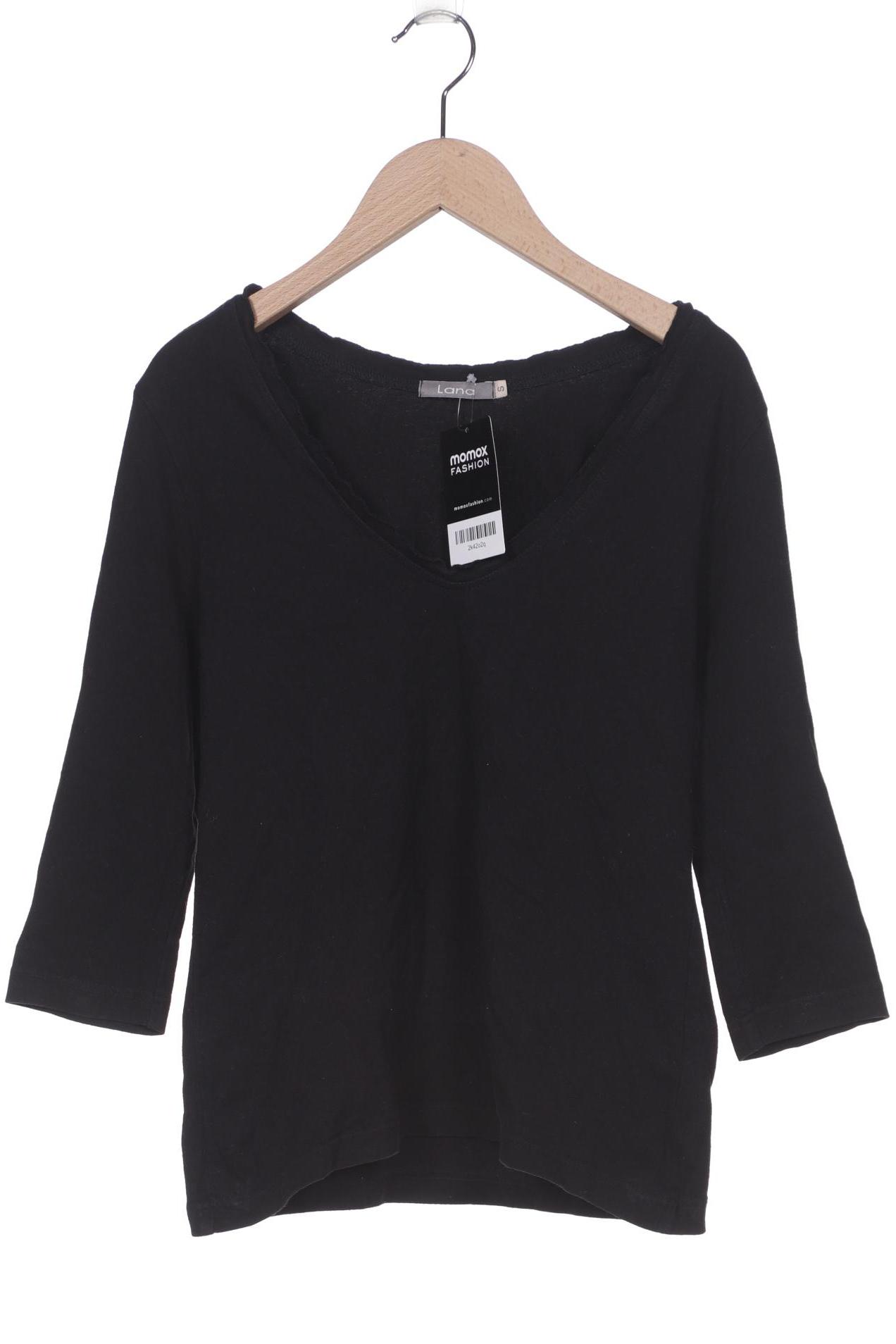 

Lana naturalwear Damen Langarmshirt, schwarz, Gr. 36