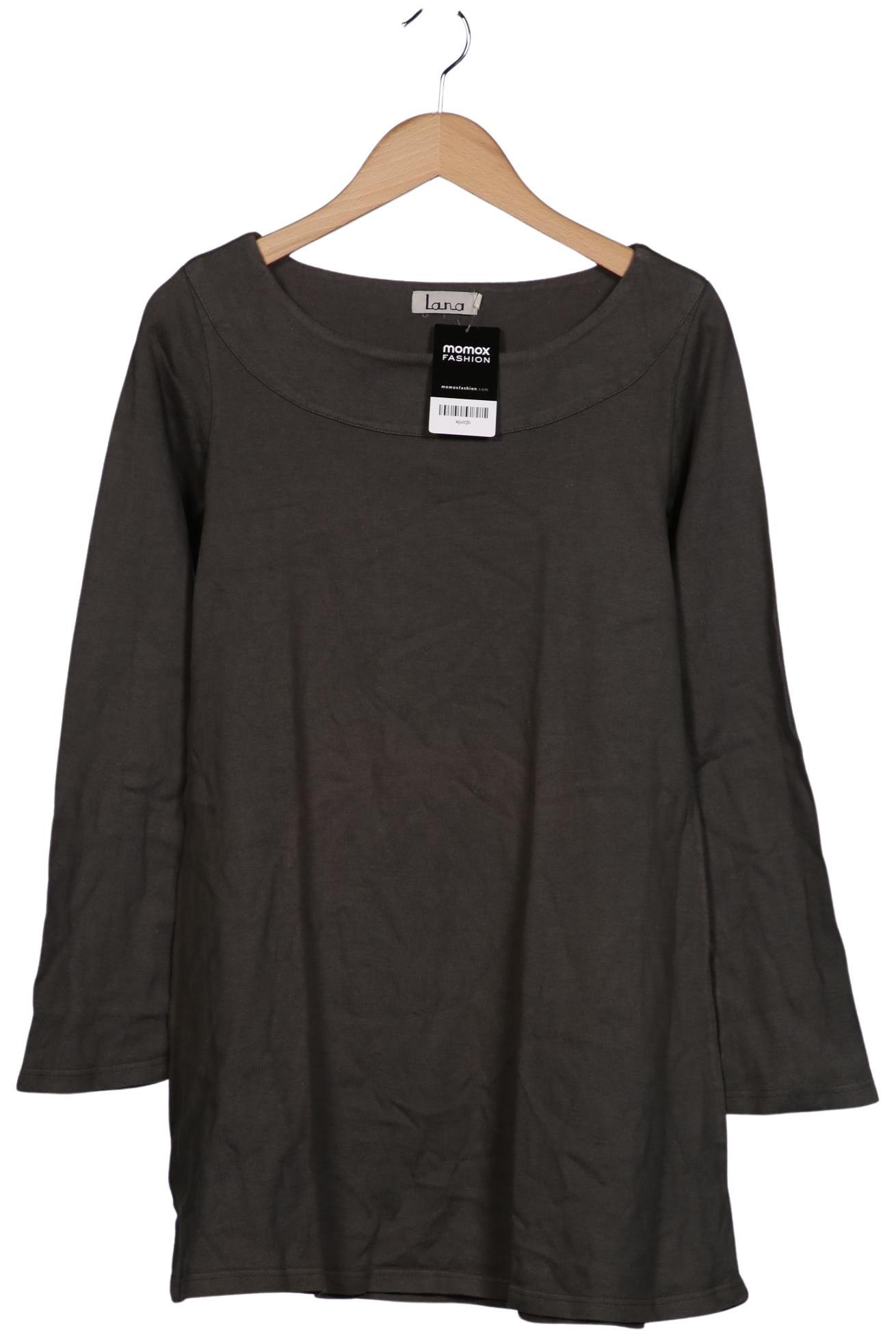 

Lana naturalwear Damen Langarmshirt, grau, Gr. 42