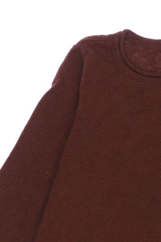 Thumbnail - Lana naturalwear Jungen Pullover, braun, Gr. 134