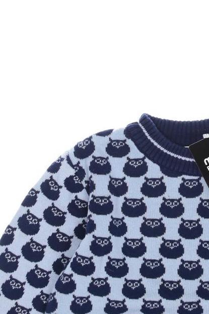 Thumbnail - Lana naturalwear Herren Pullover, blau, Gr. 86/92