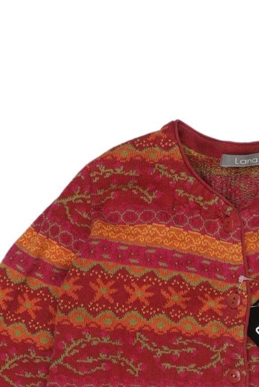 Thumbnail - Lana naturalwear Mädchen Strickjacke, mehrfarbig, Gr. 116