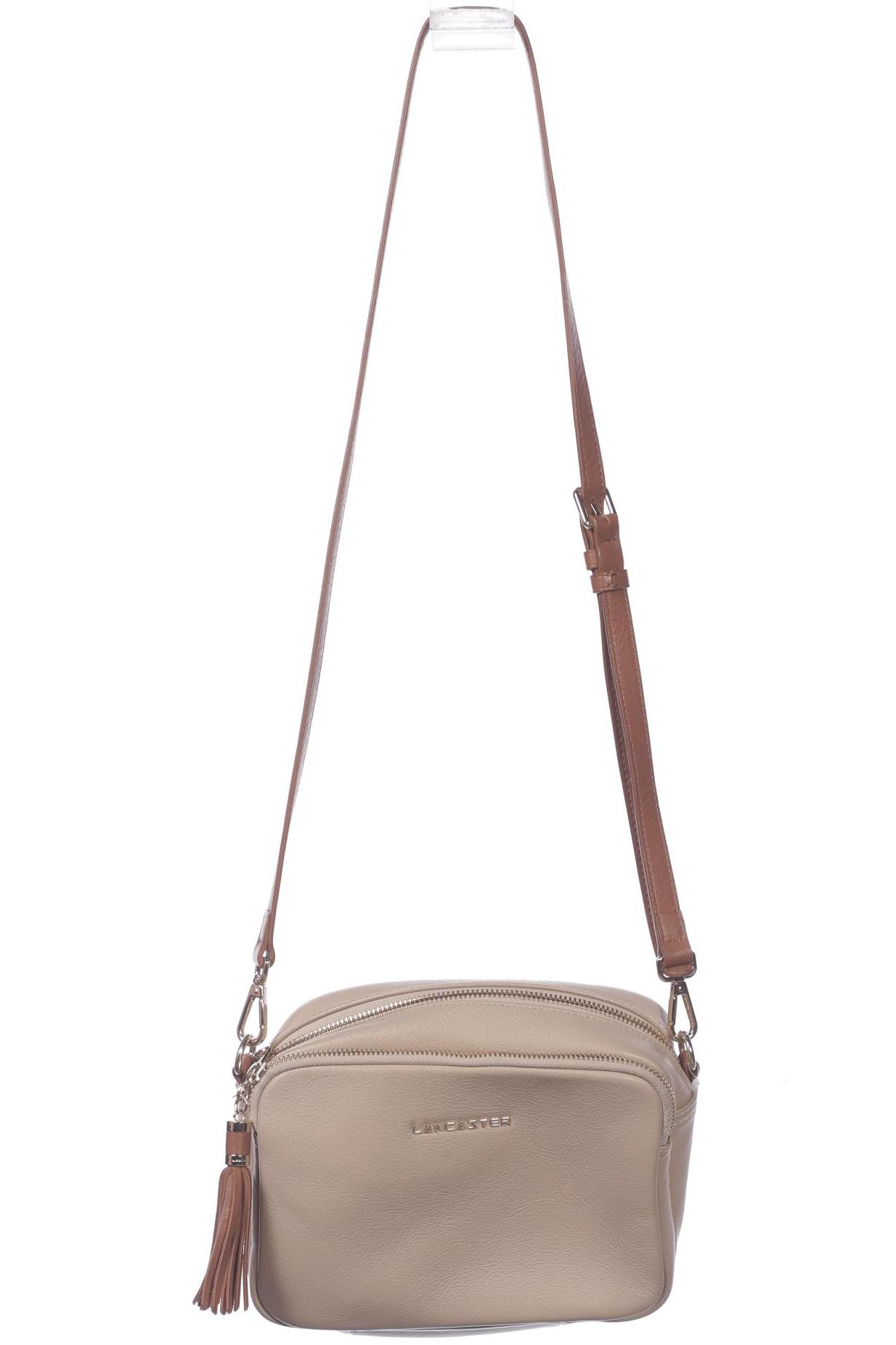 

Lancaster Damen Handtasche, beige, Gr.