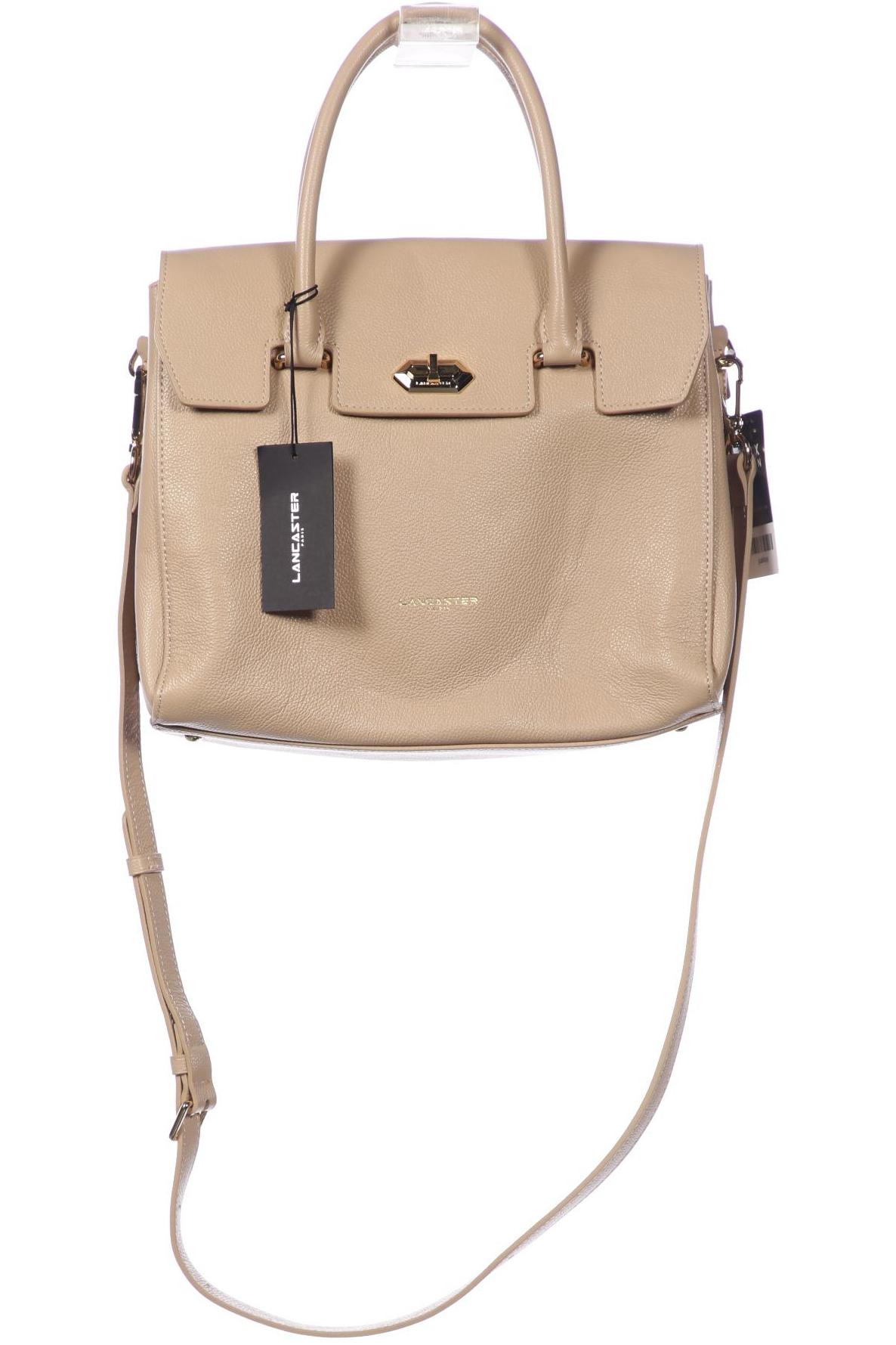 

Lancaster Damen Handtasche, beige, Gr.
