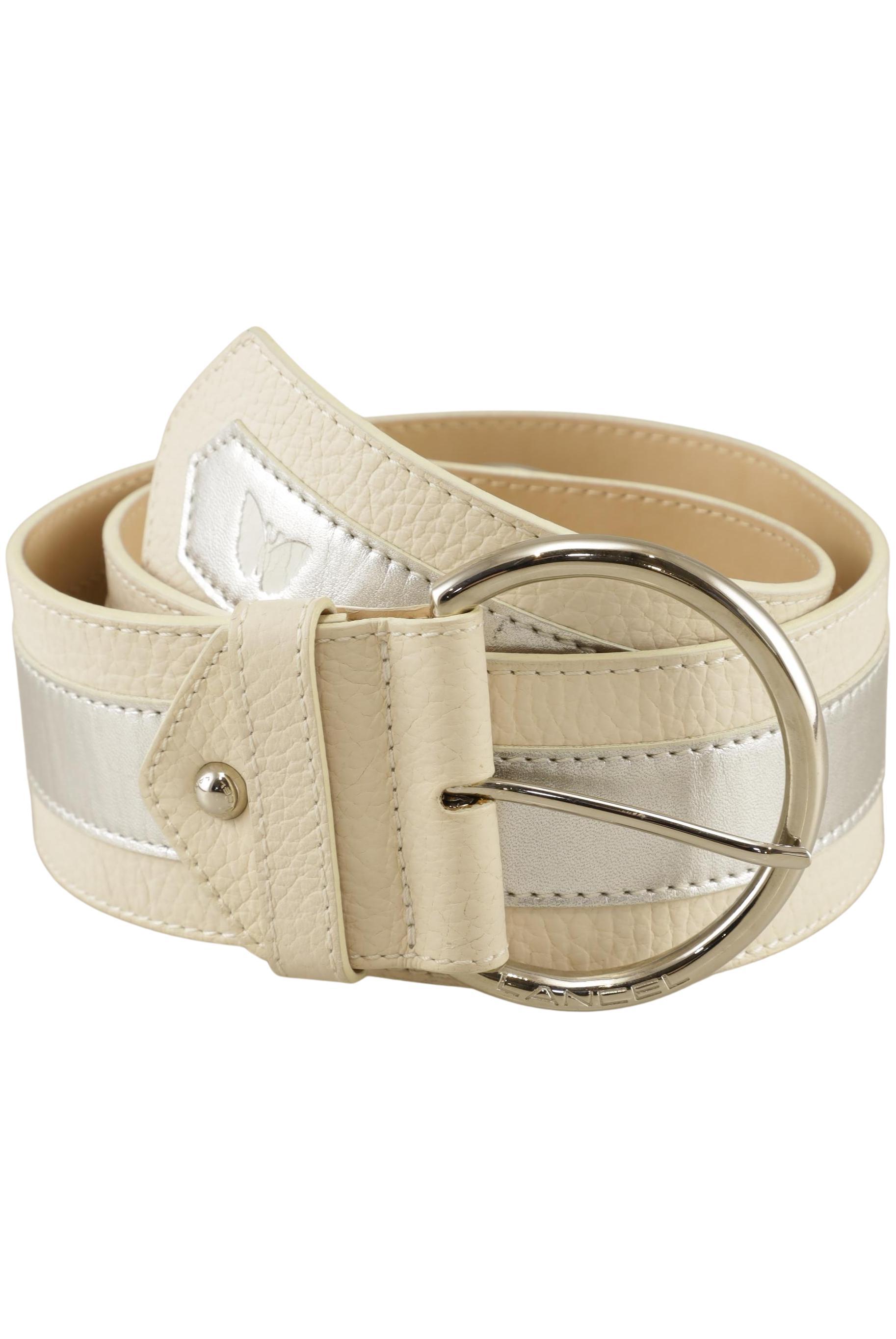 

Lancel Damen Gürtel, cremeweiß, Gr. 85