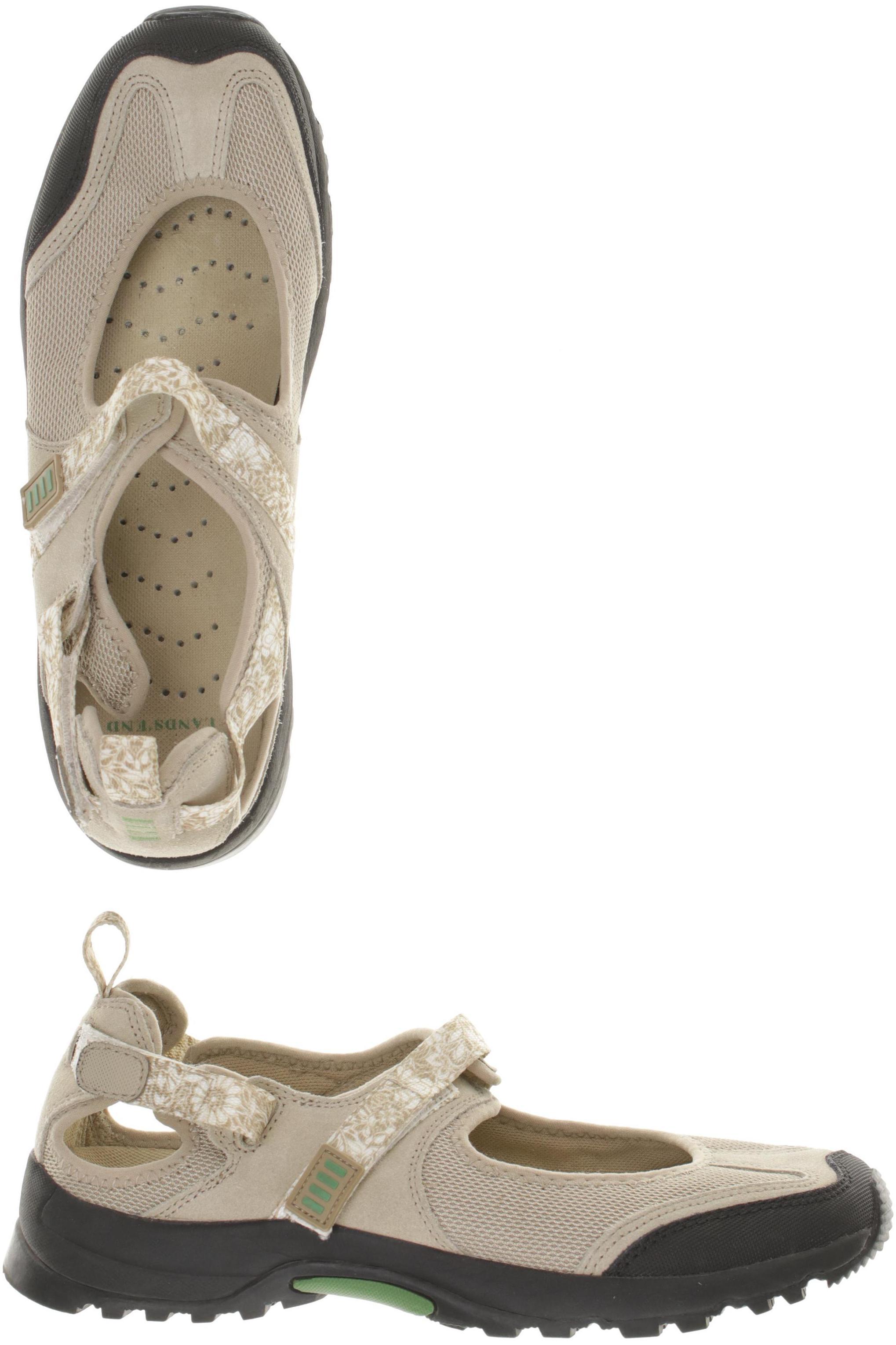 

Lands End Damen Ballerinas, beige, Gr. 39